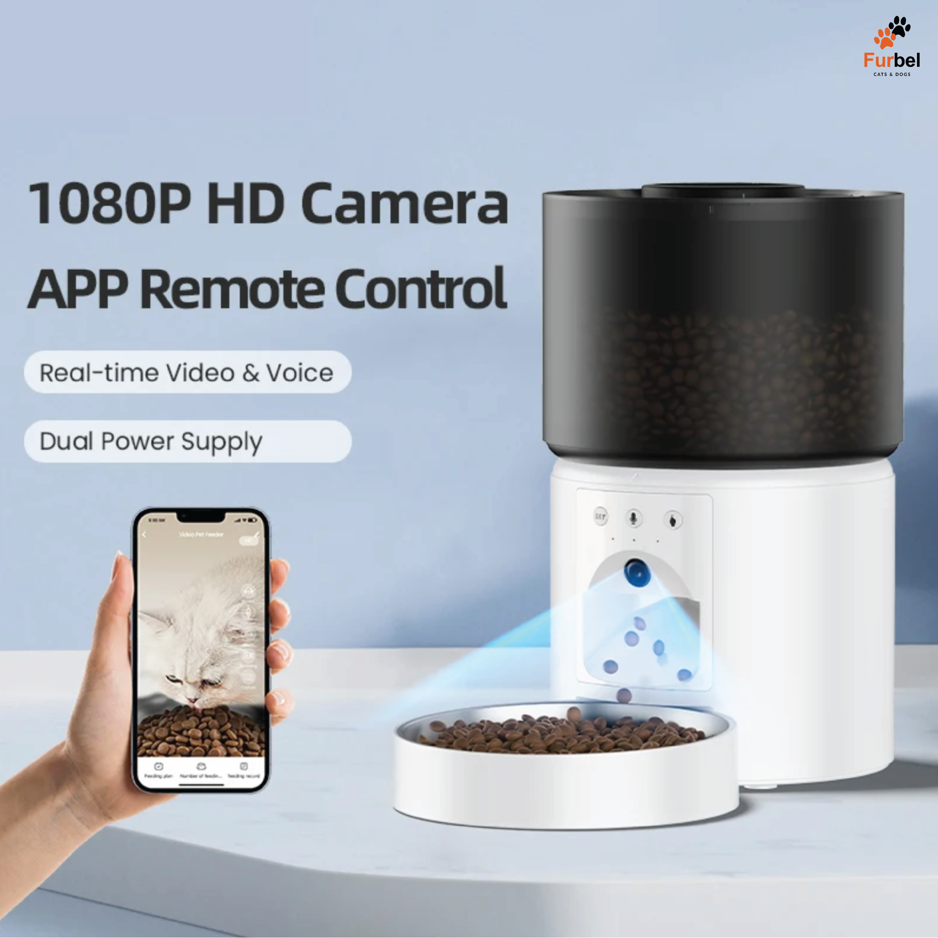 Smart Pet Feeder For Cats And Dogs