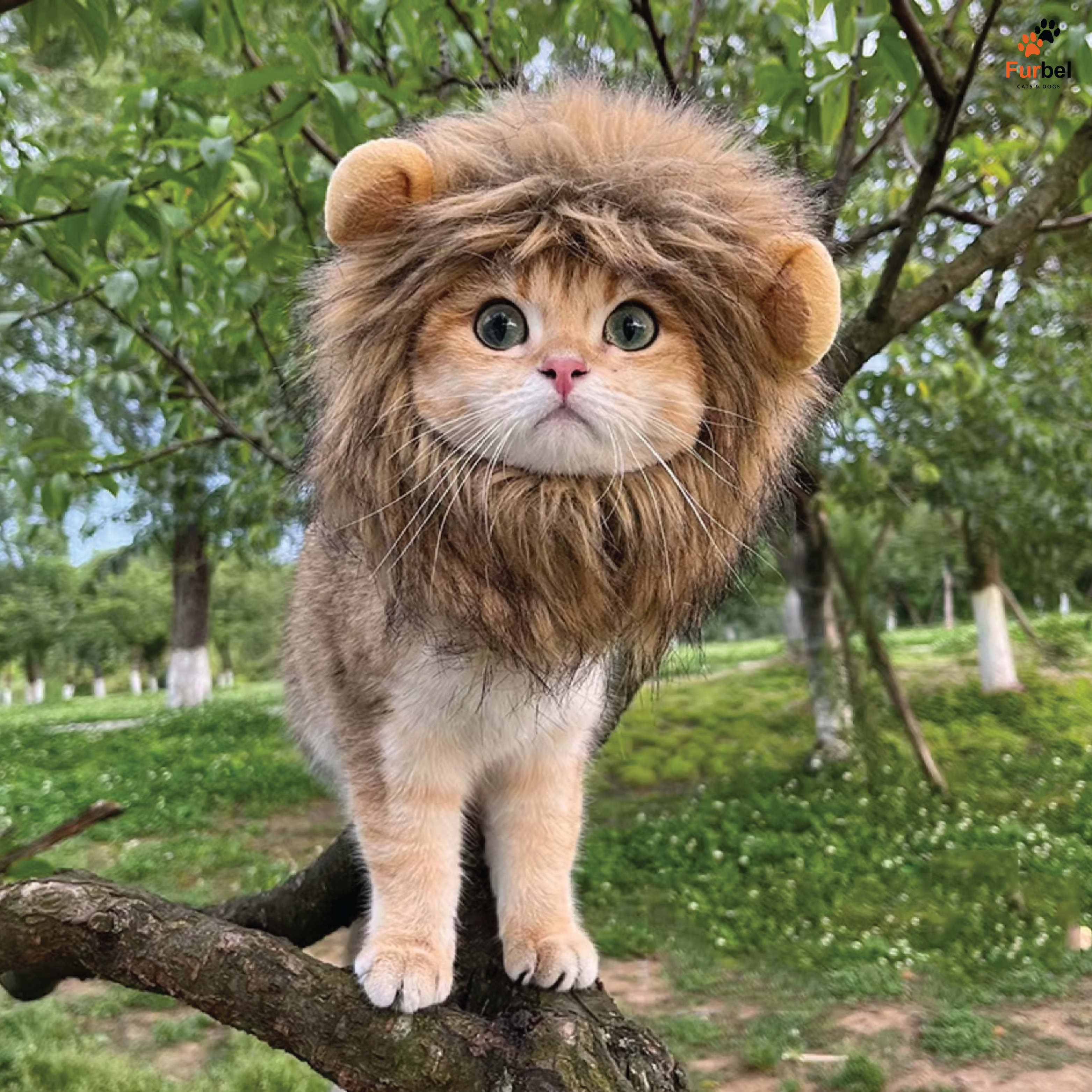Lion Mane Hat For Cats and Small Dogs