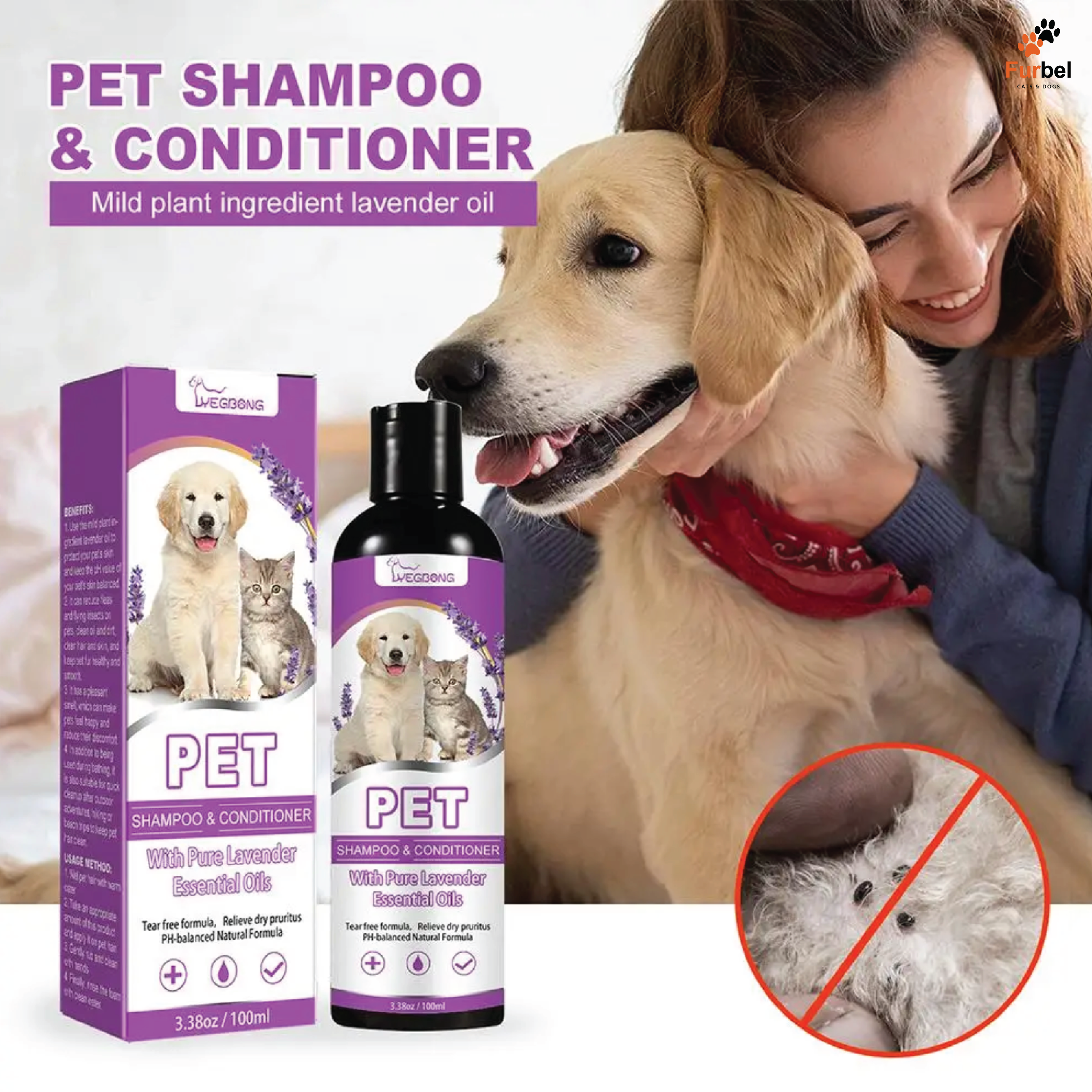 Grooming Shampoo For Puppies And Kittens