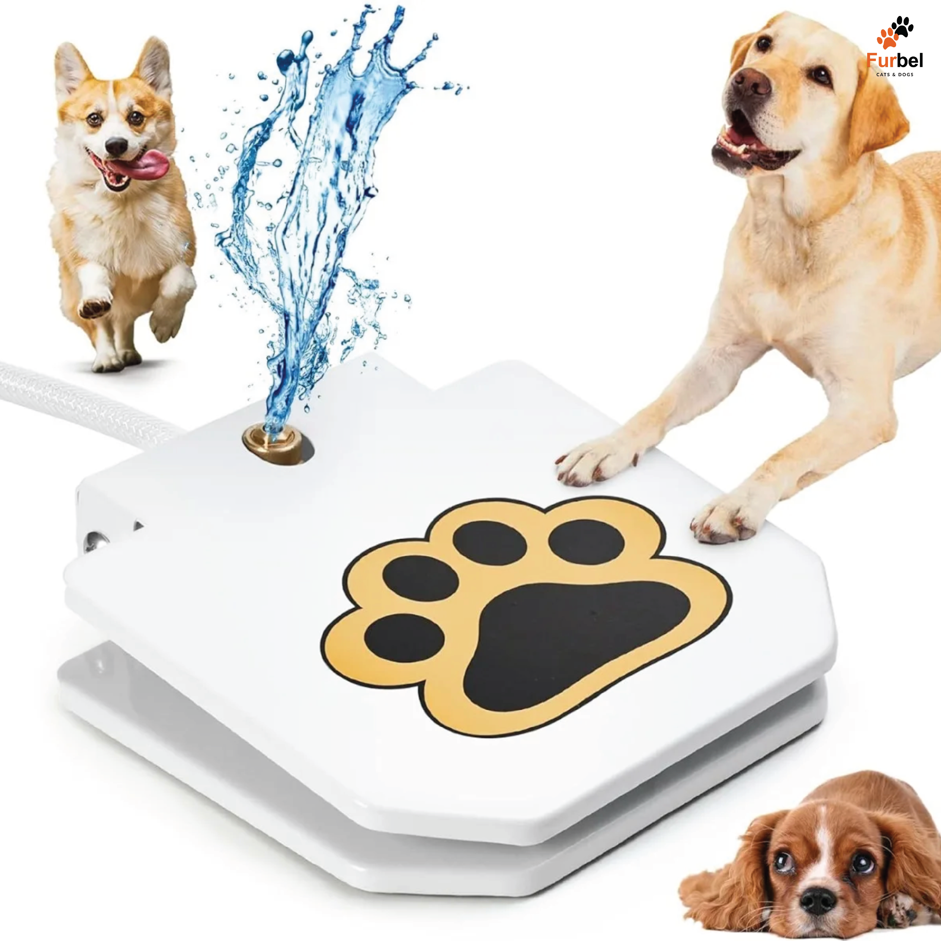Step-On Fountain for Dogs