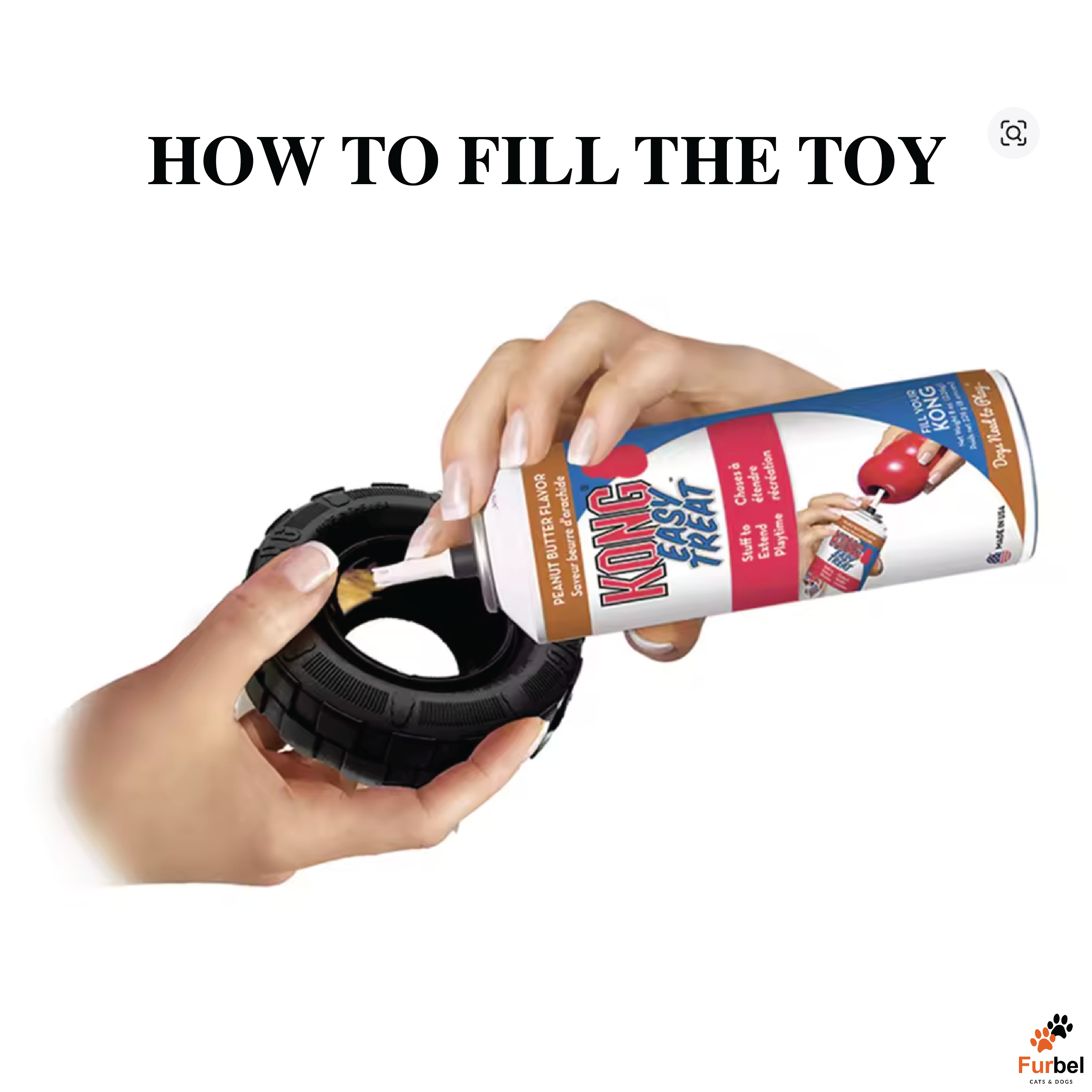 Kong Extreme Tires Natural Rubber Dog Toy