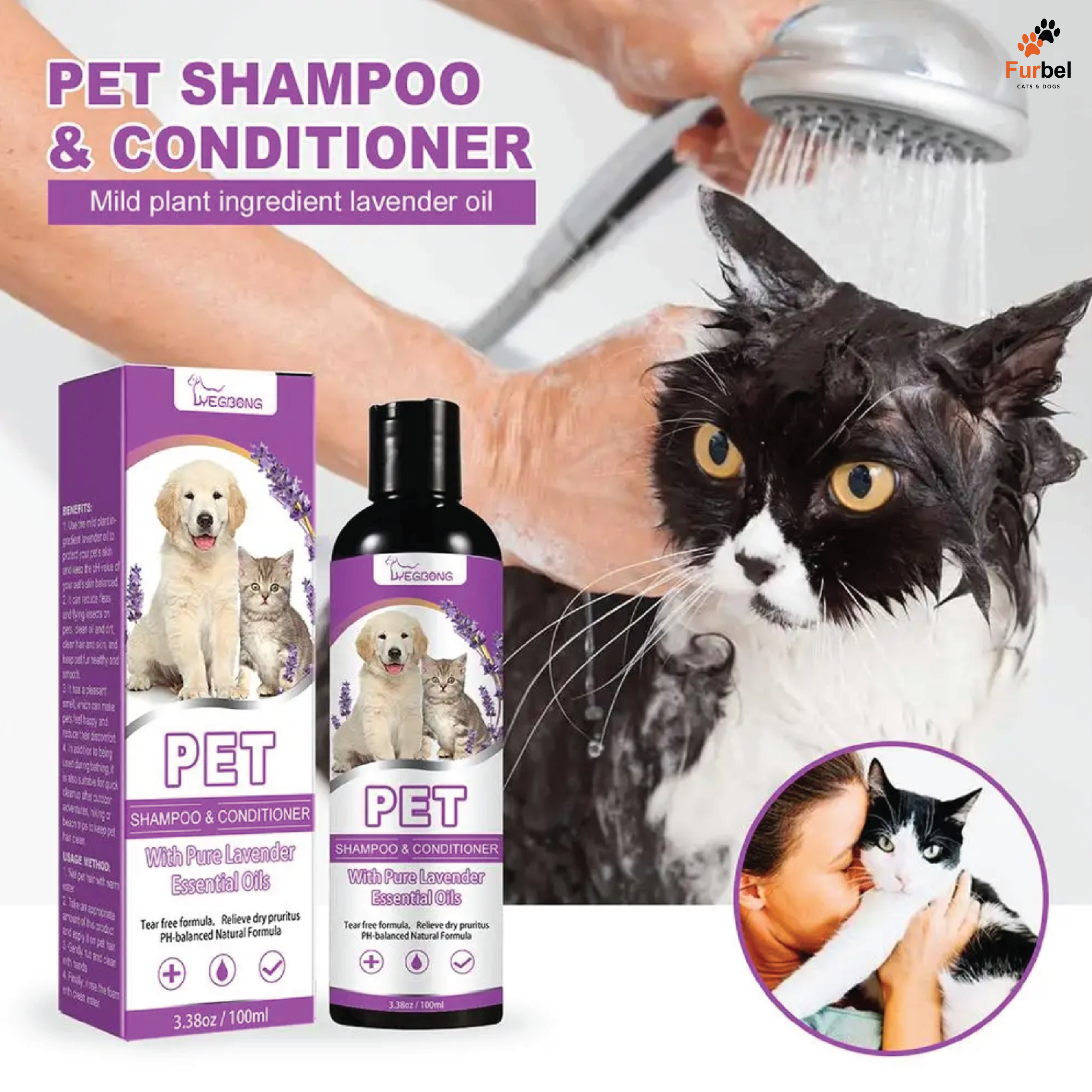 Grooming Shampoo For Puppies And Kittens