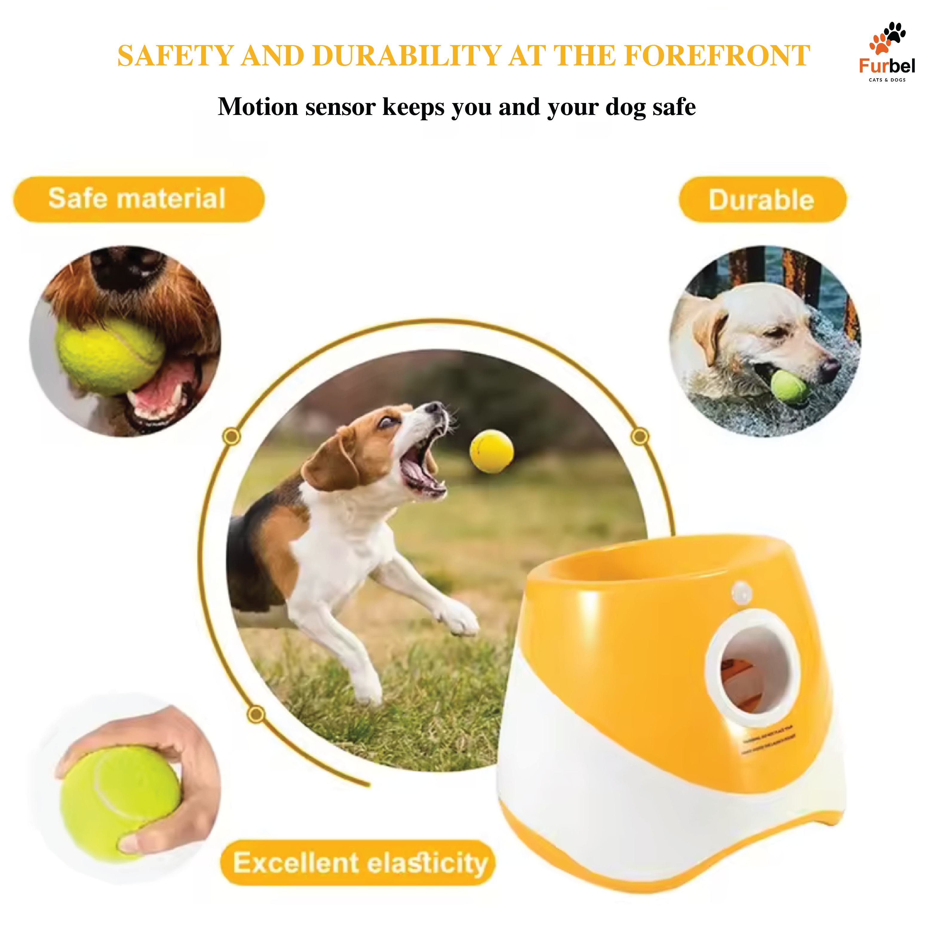 Automatic Ball Launcher Dog Toy