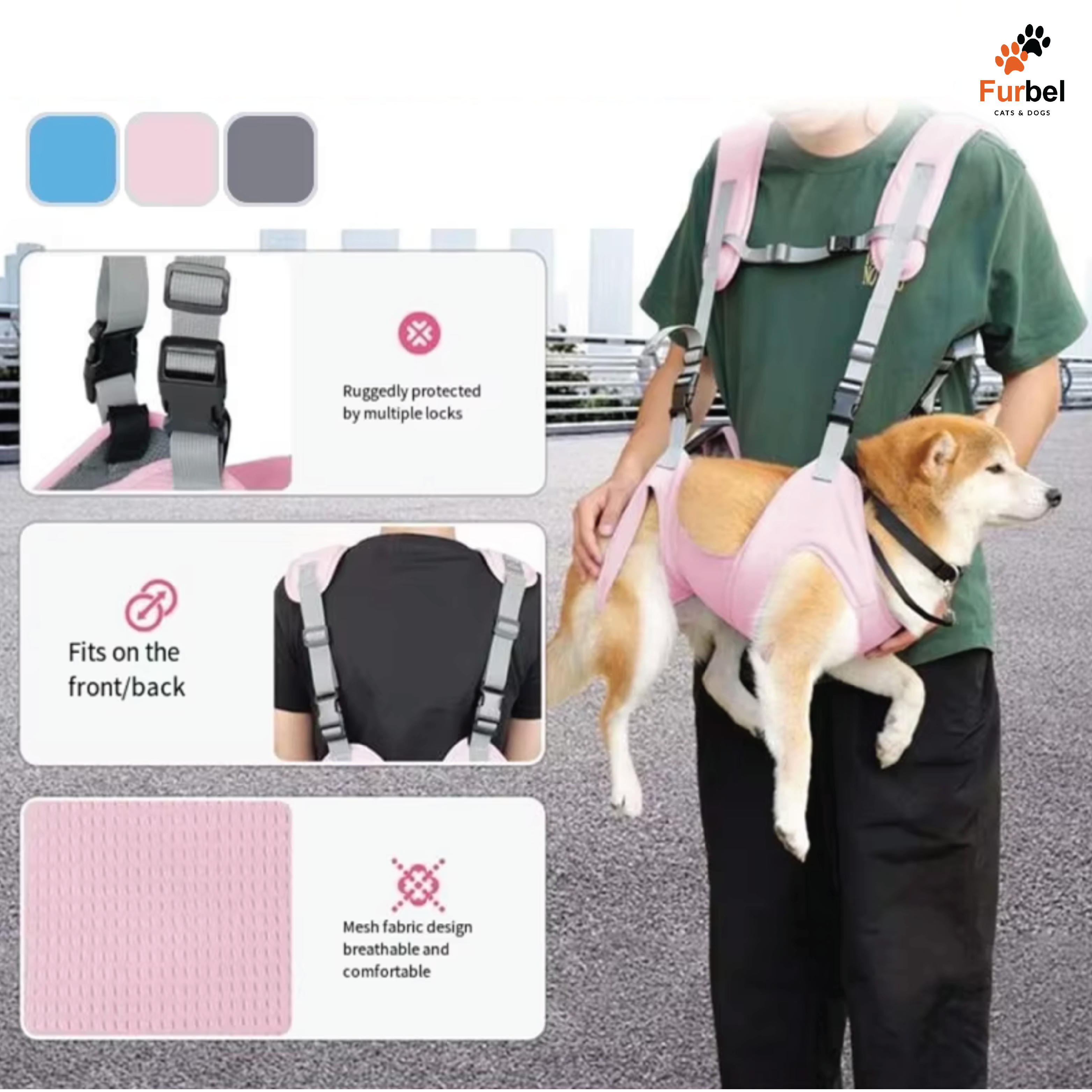 Pet Carrying Harness