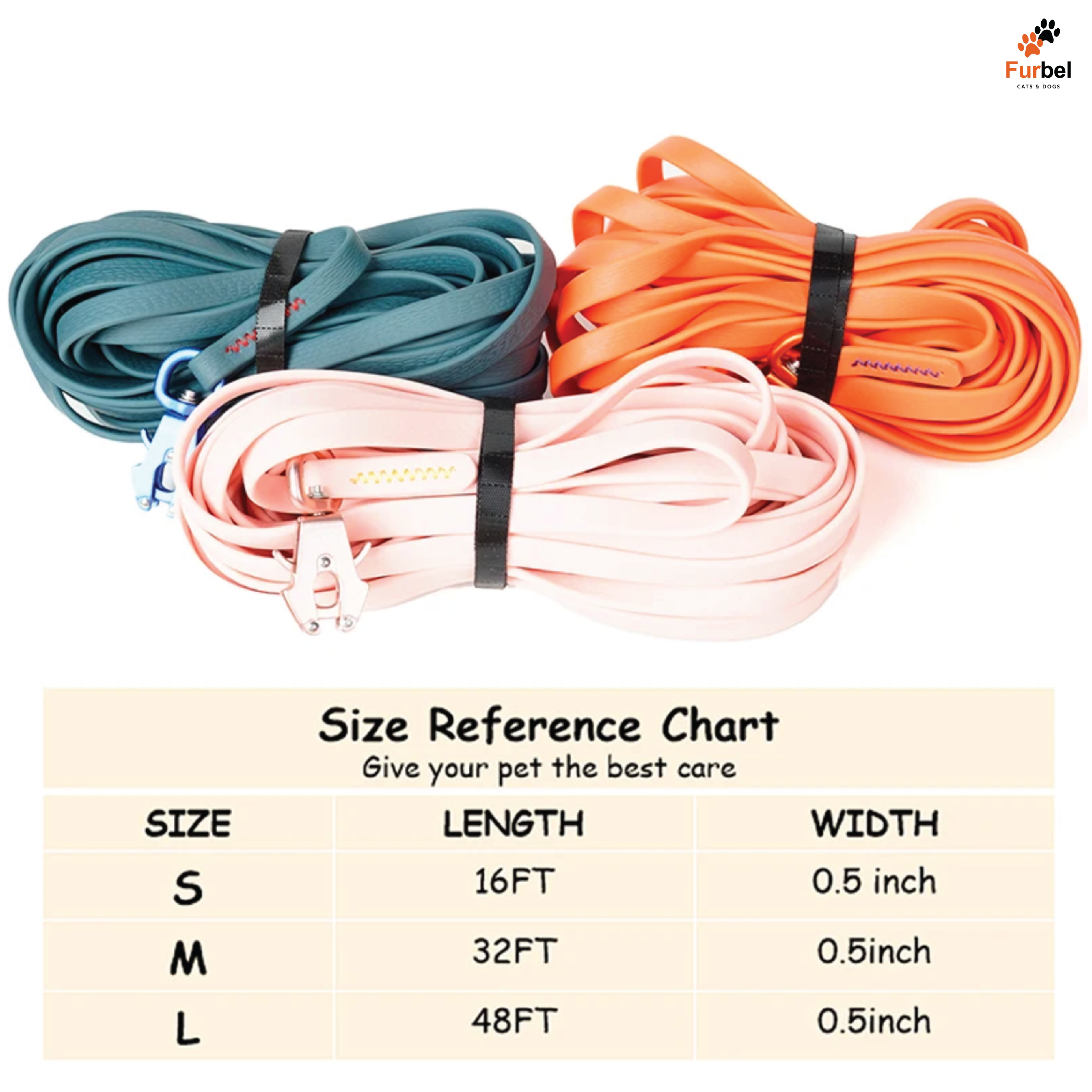 Waterproof Training Leash For Dogs