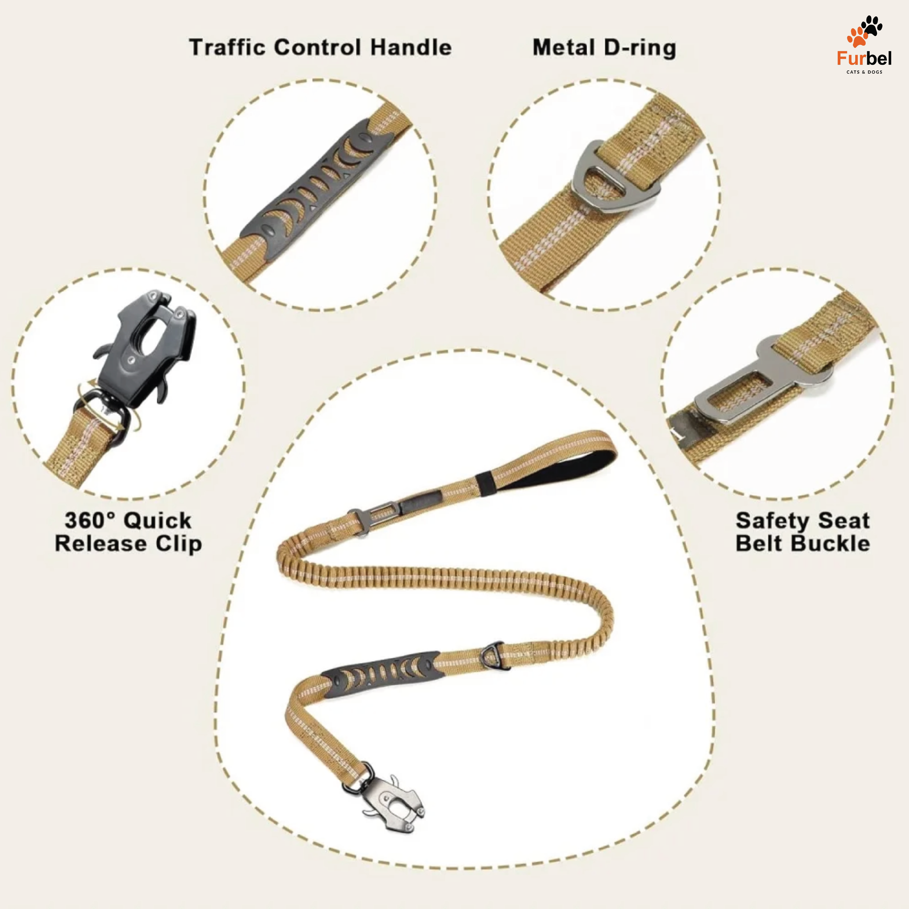 Tactical Bungee Leash