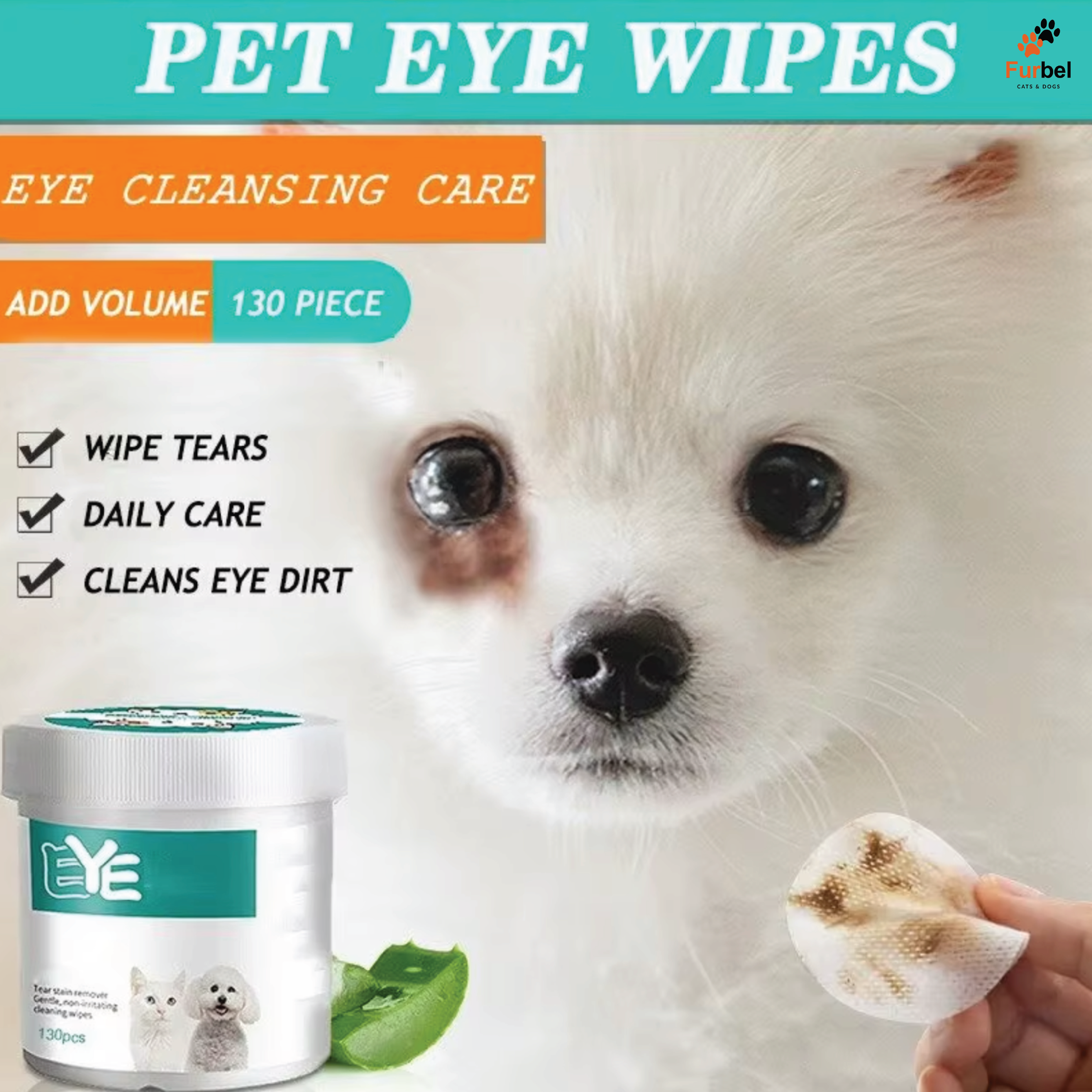 Pet Eye Wipes