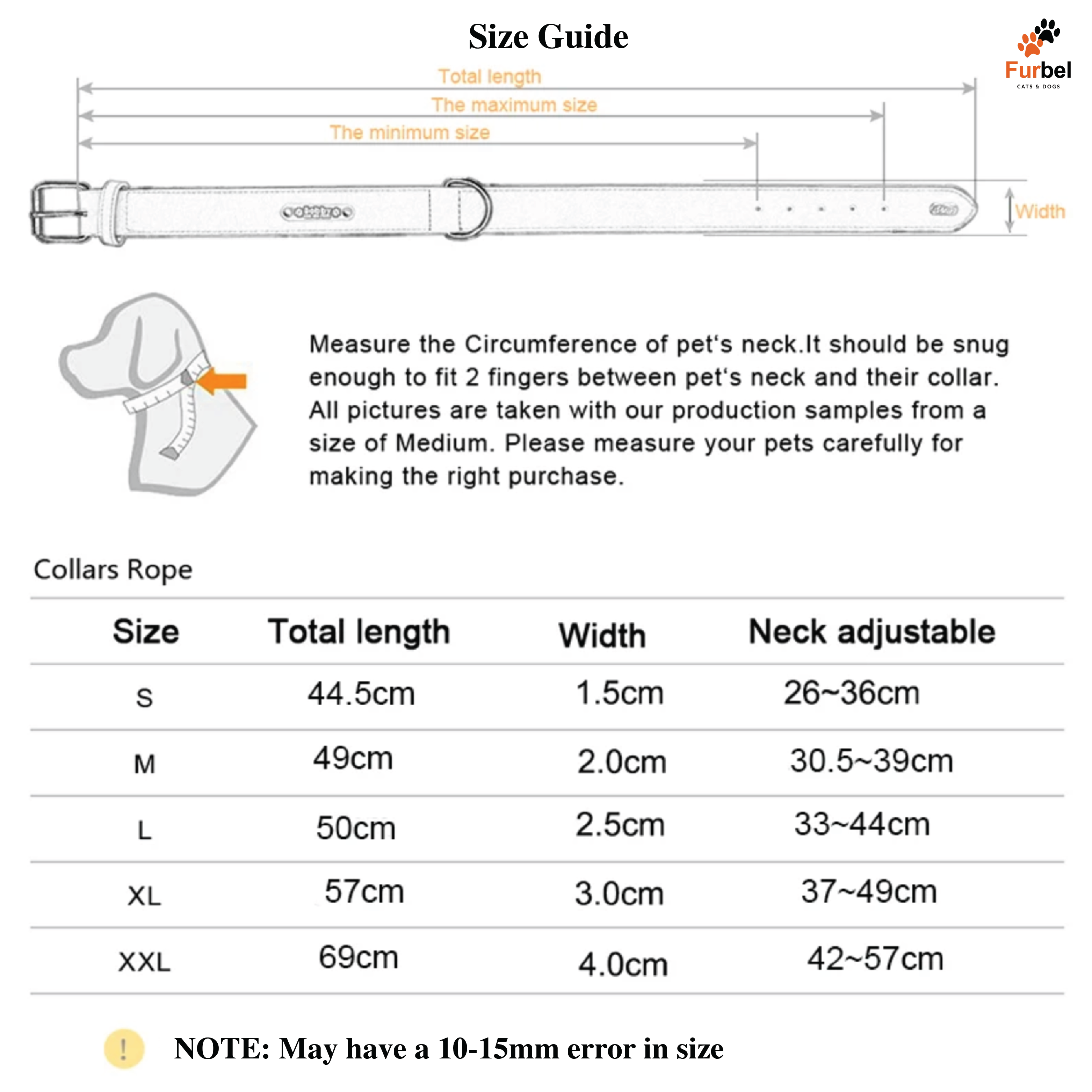 Durable Nylon Collar For Dogs