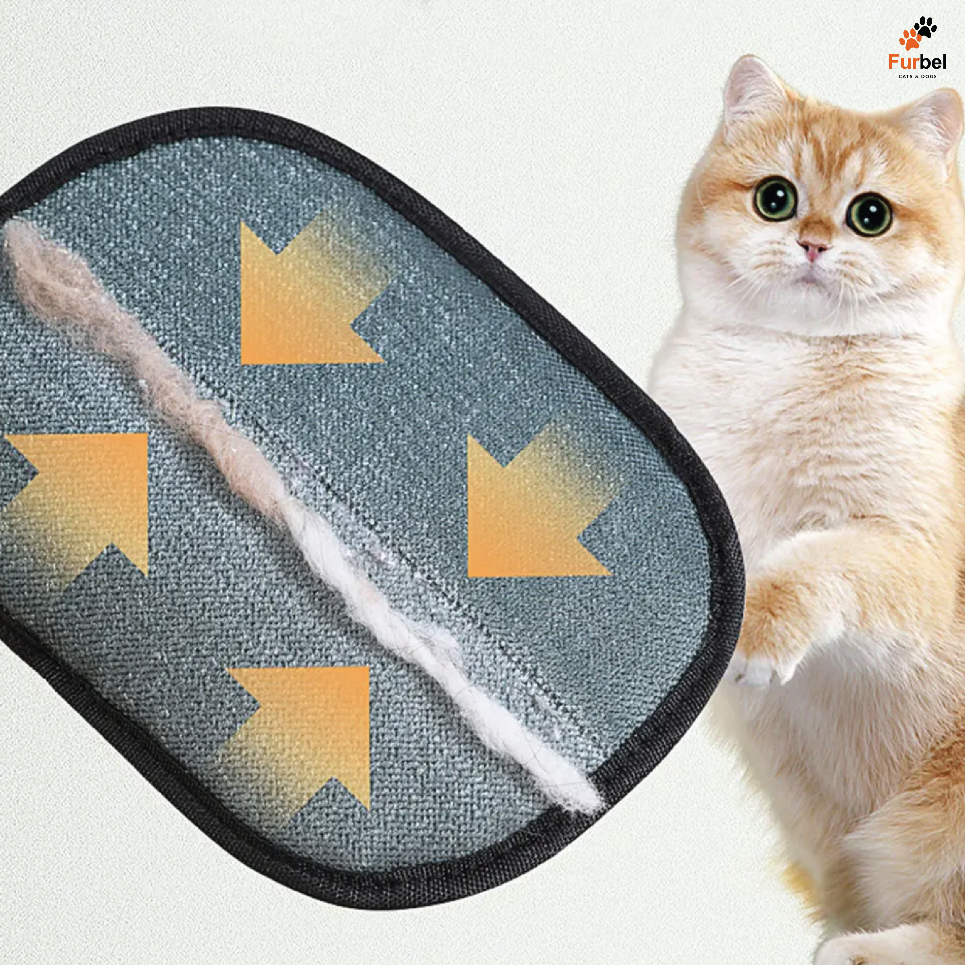 Pet Grooming Gloves For Dogs And Cats