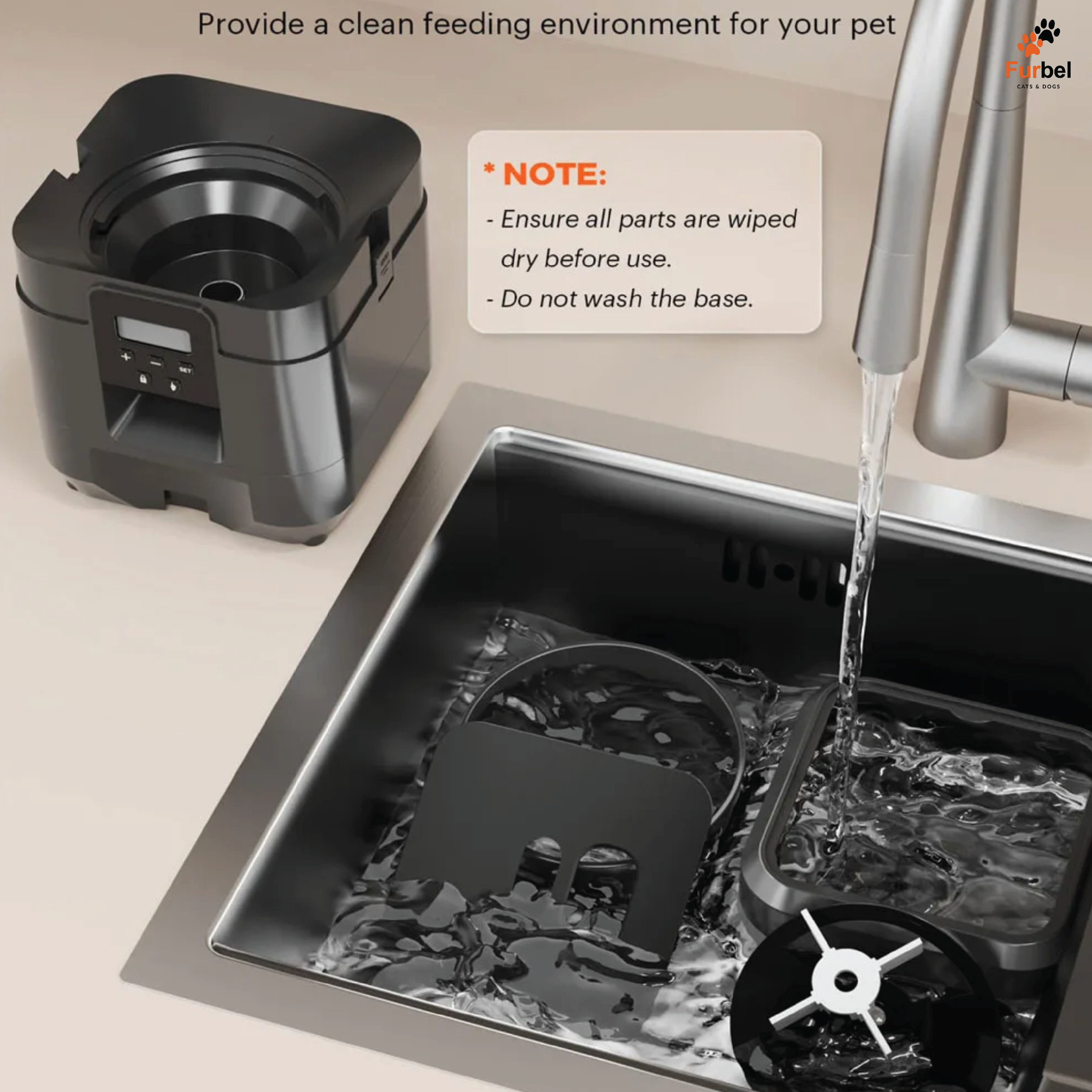 Automatic Pet Feeder For Cats And Dogs