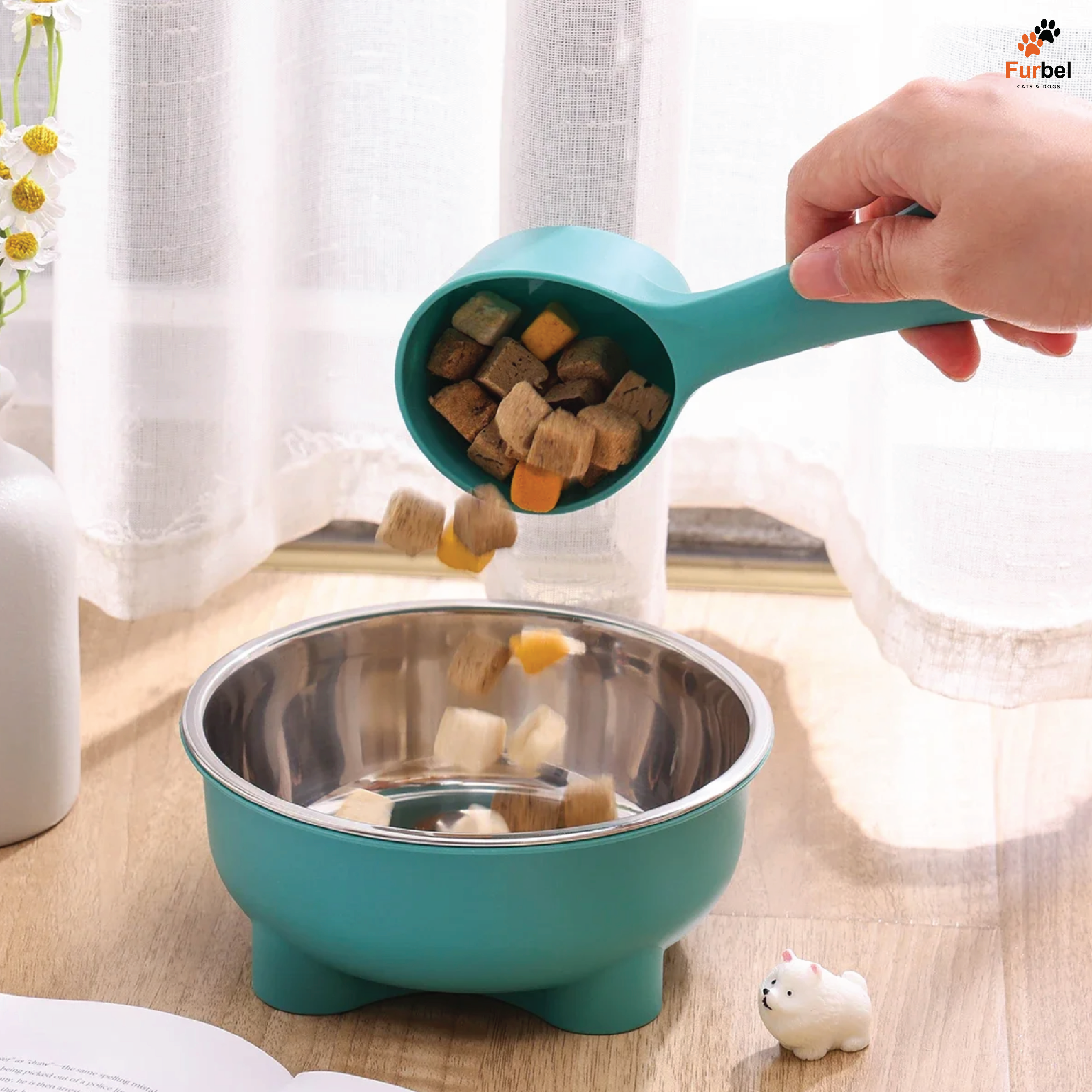 Anti-Upset Pet Bowl For Dogs And Cats