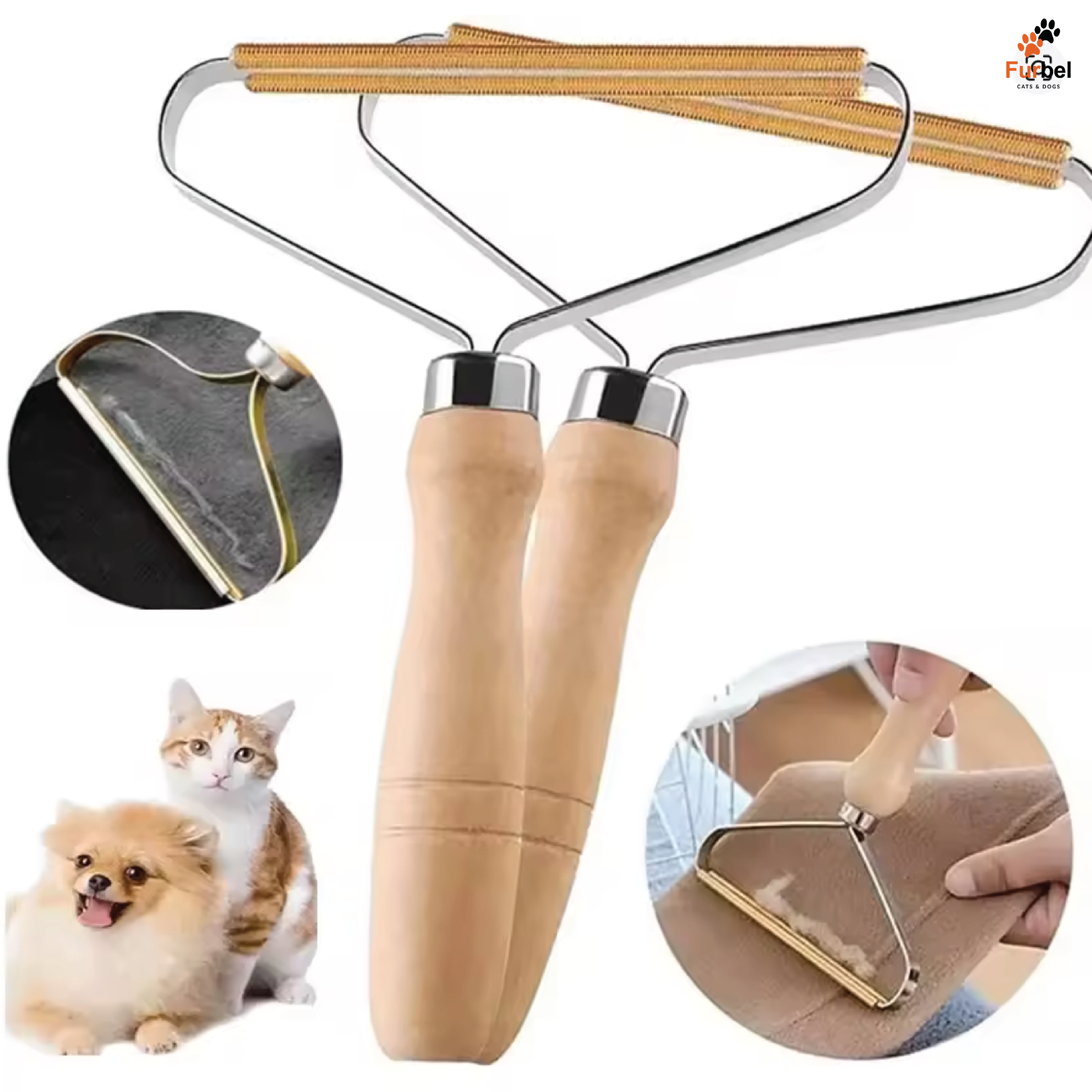 Portable Pet Hair Removing Tool