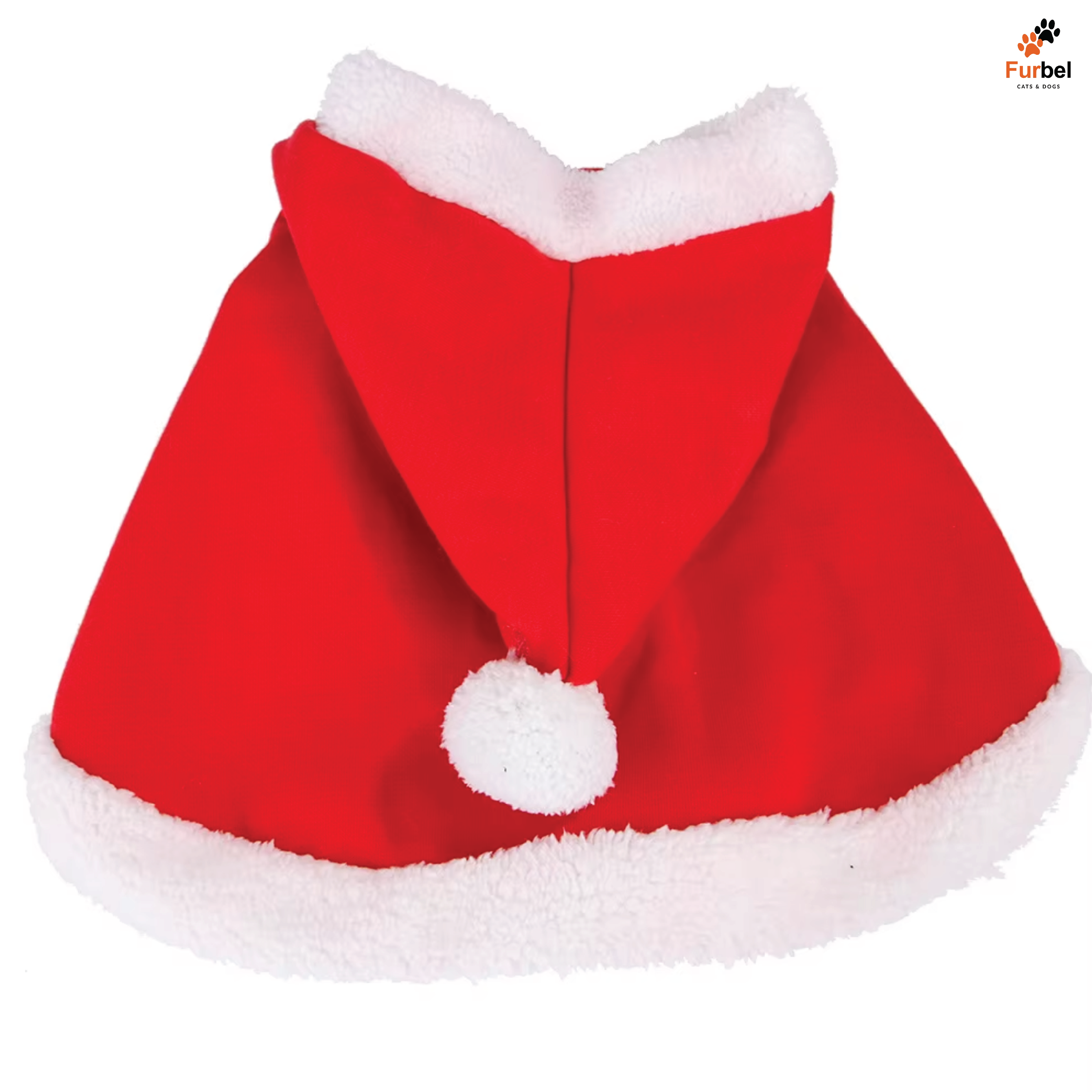 Pet Santa Costume For Small Cats & Dogs