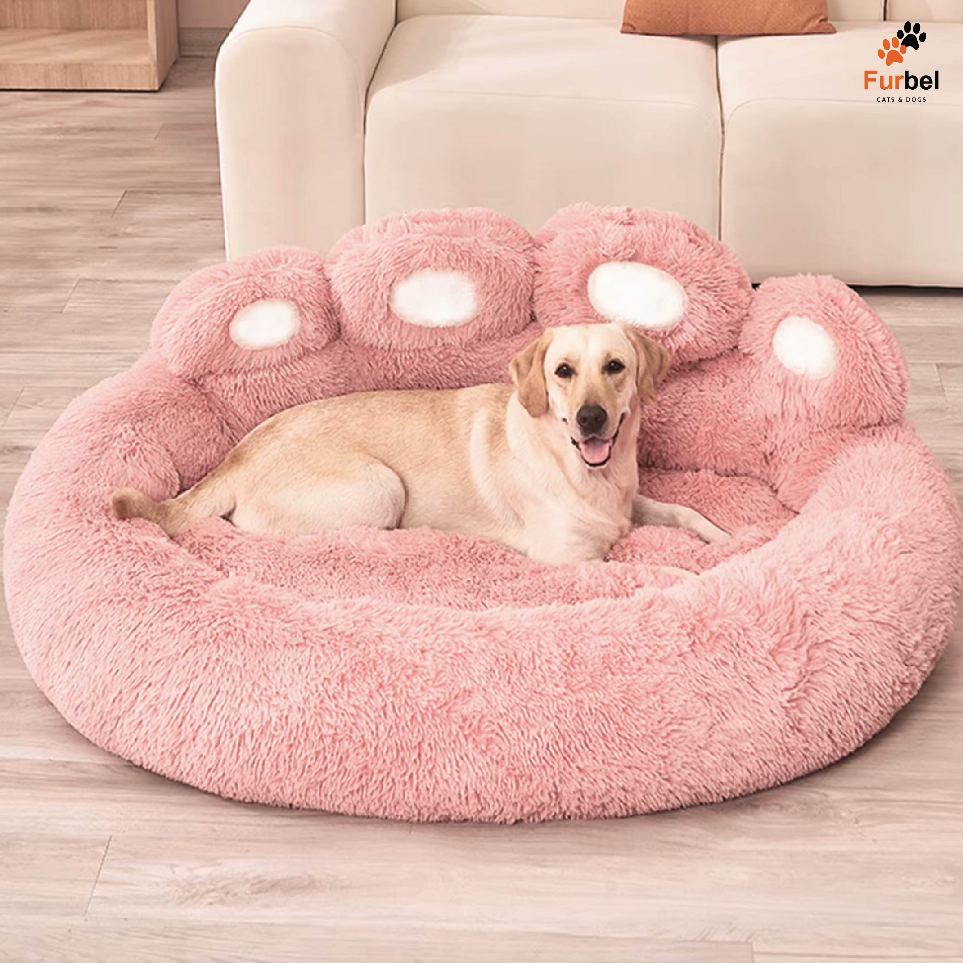 Fluffy Dog Bed