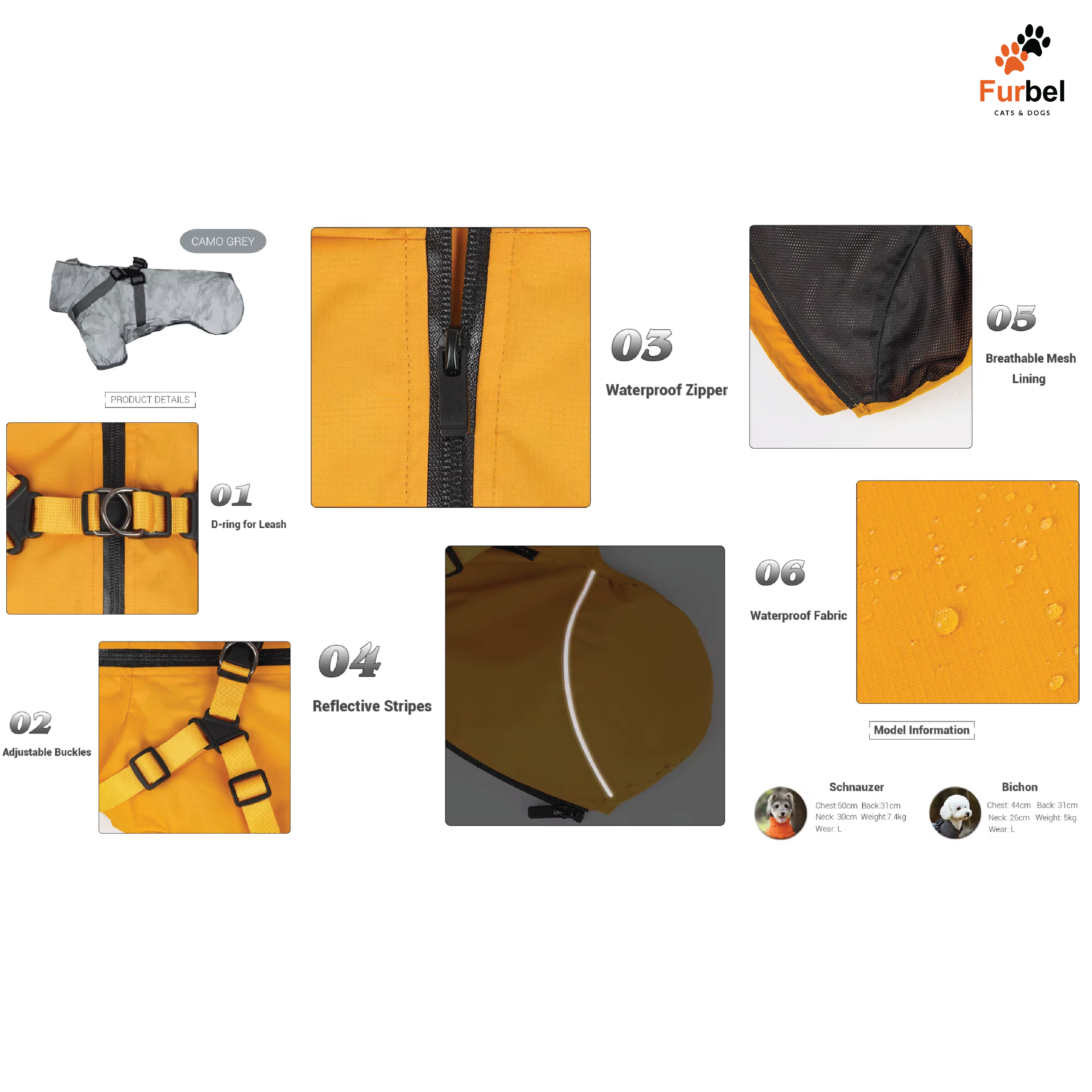 Waterproof Jacket For Dogs