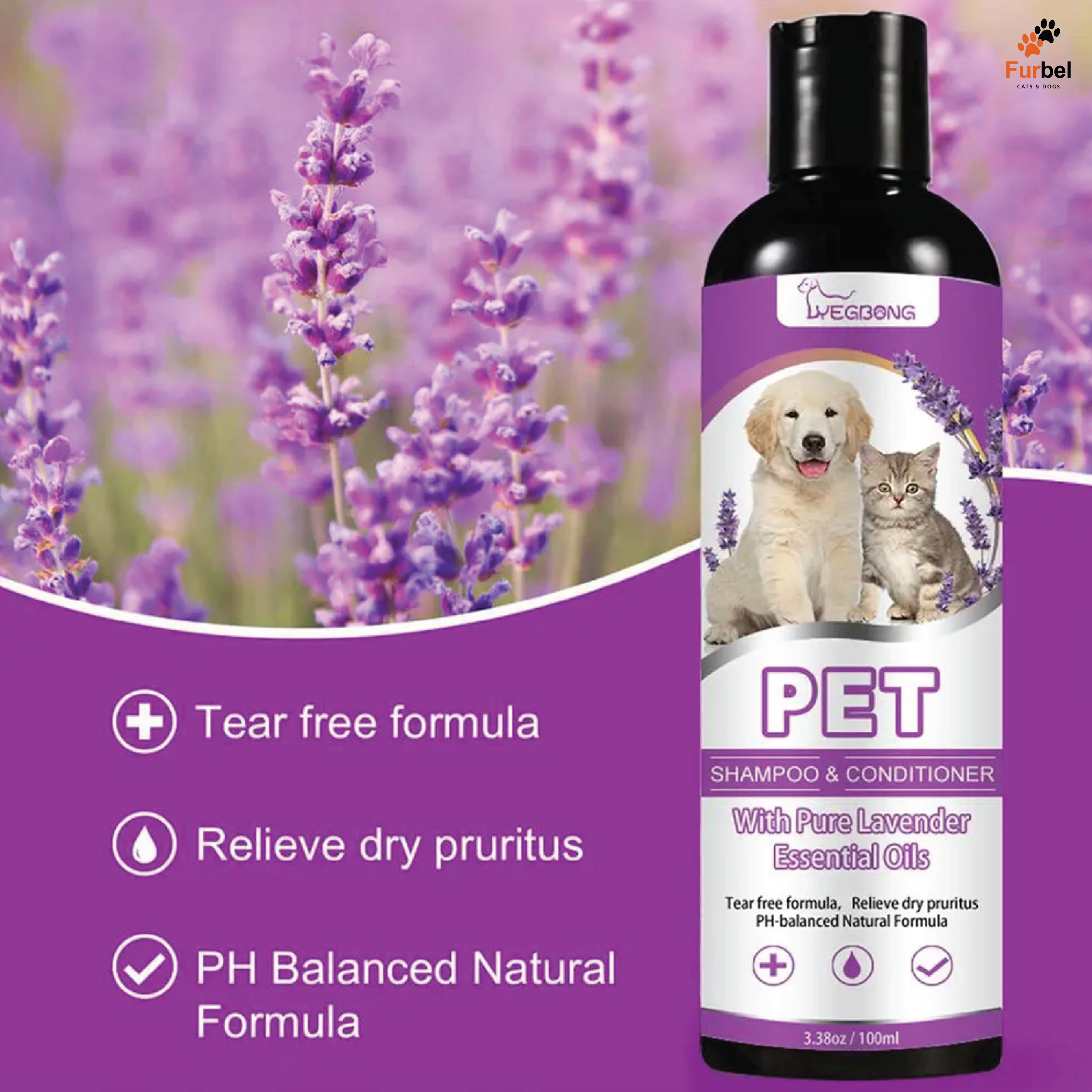 Grooming Shampoo For Puppies And Kittens
