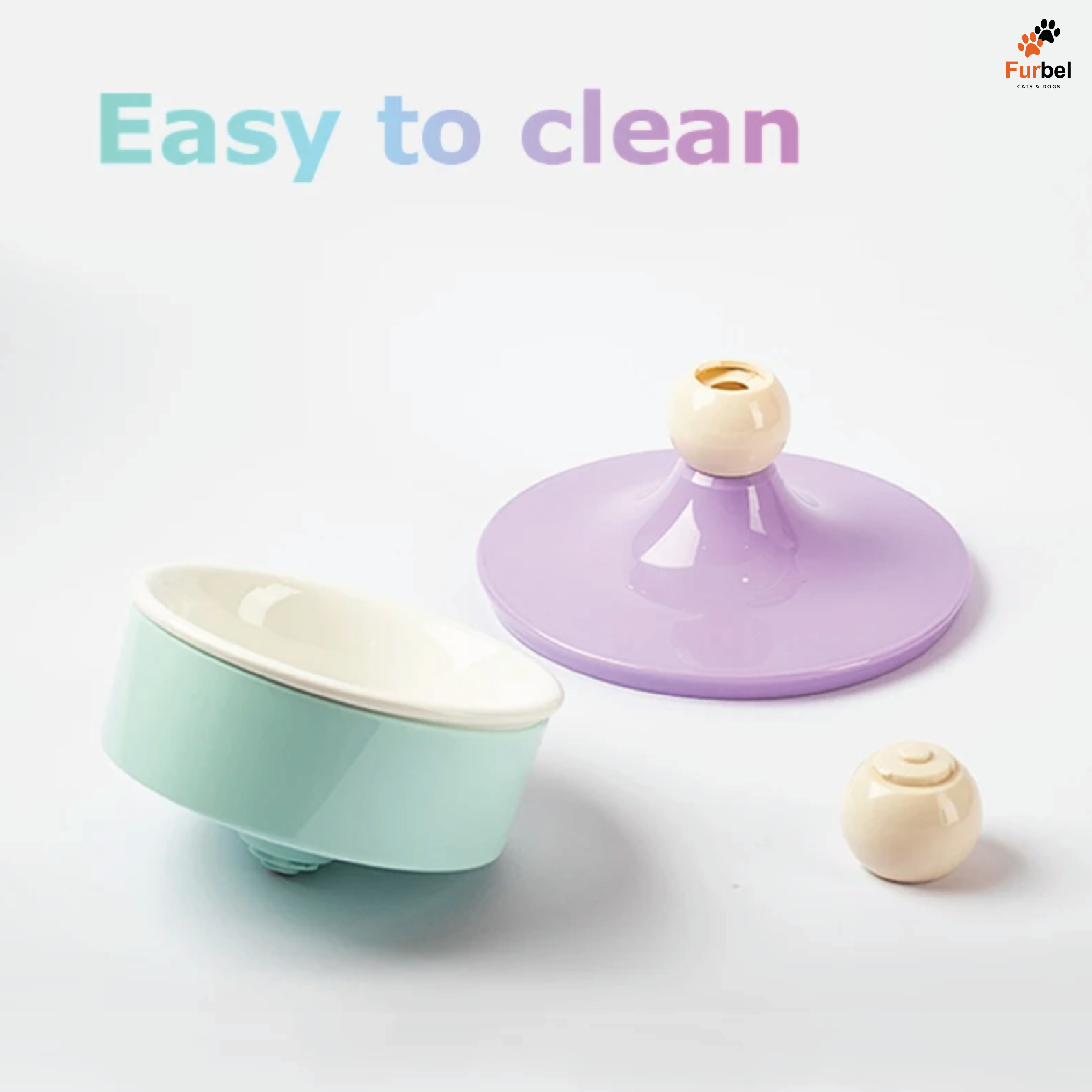 Elevated Ceramic Bowl For Cats And Dogs