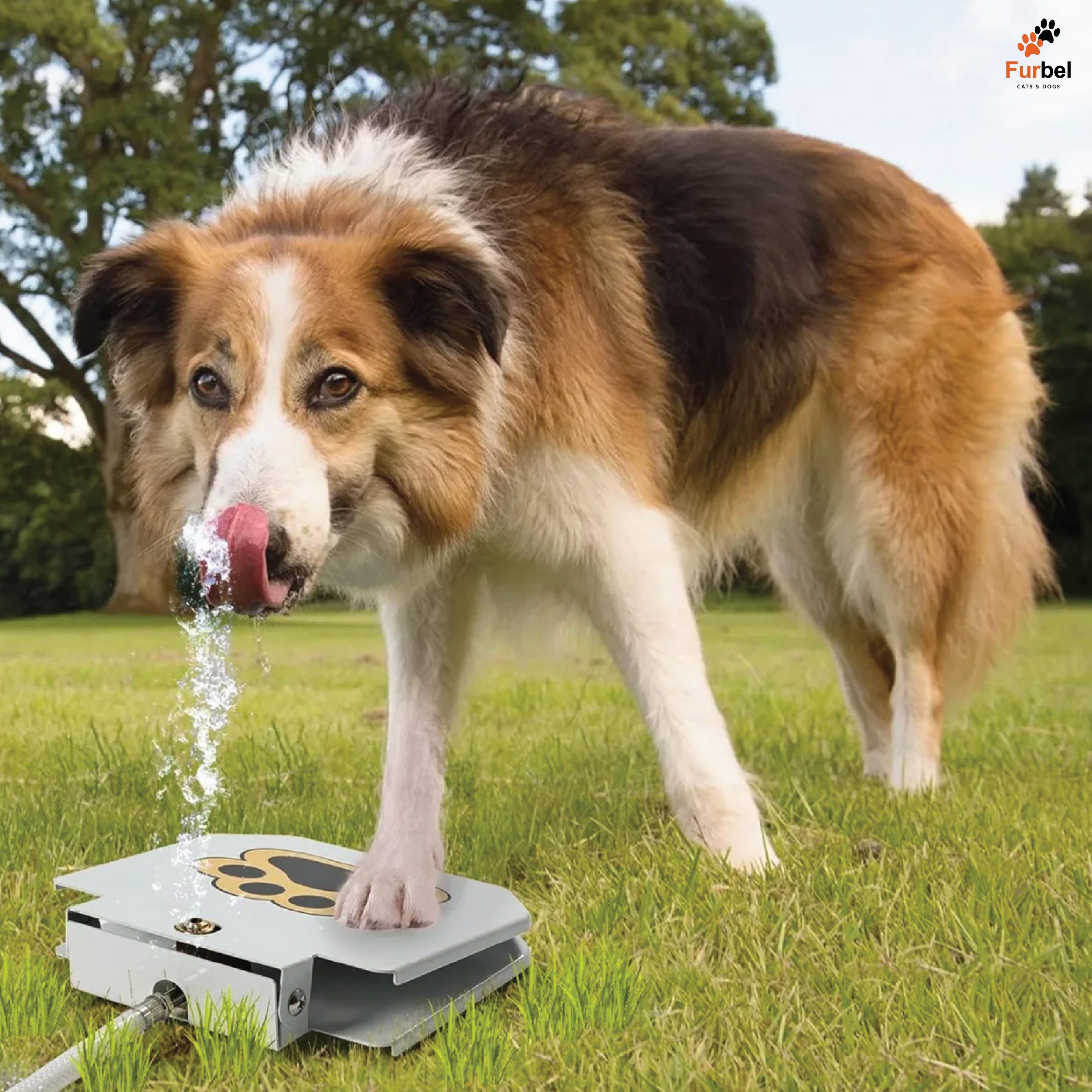 Step-On Fountain for Dogs