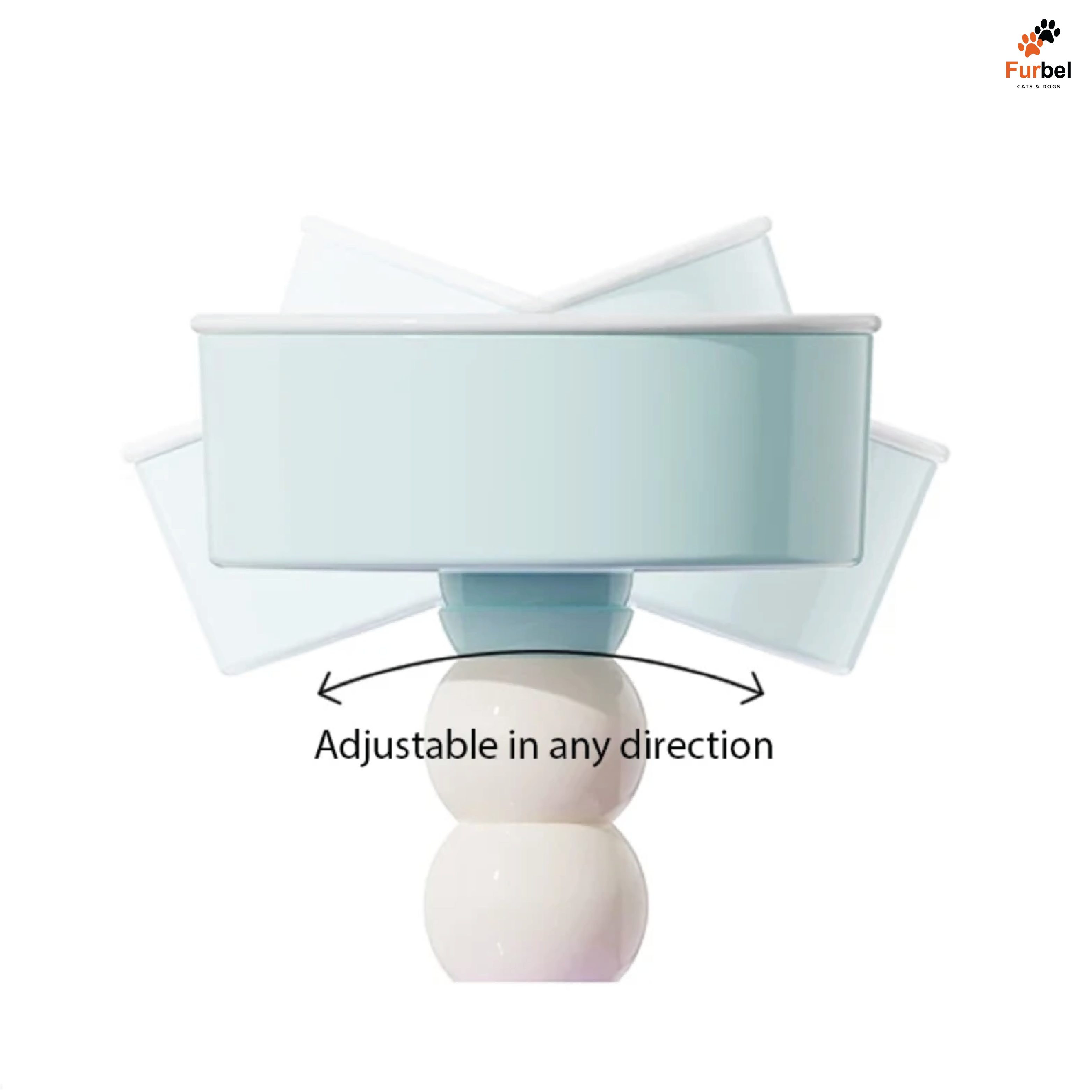 Elevated Ceramic Bowl For Cats And Dogs