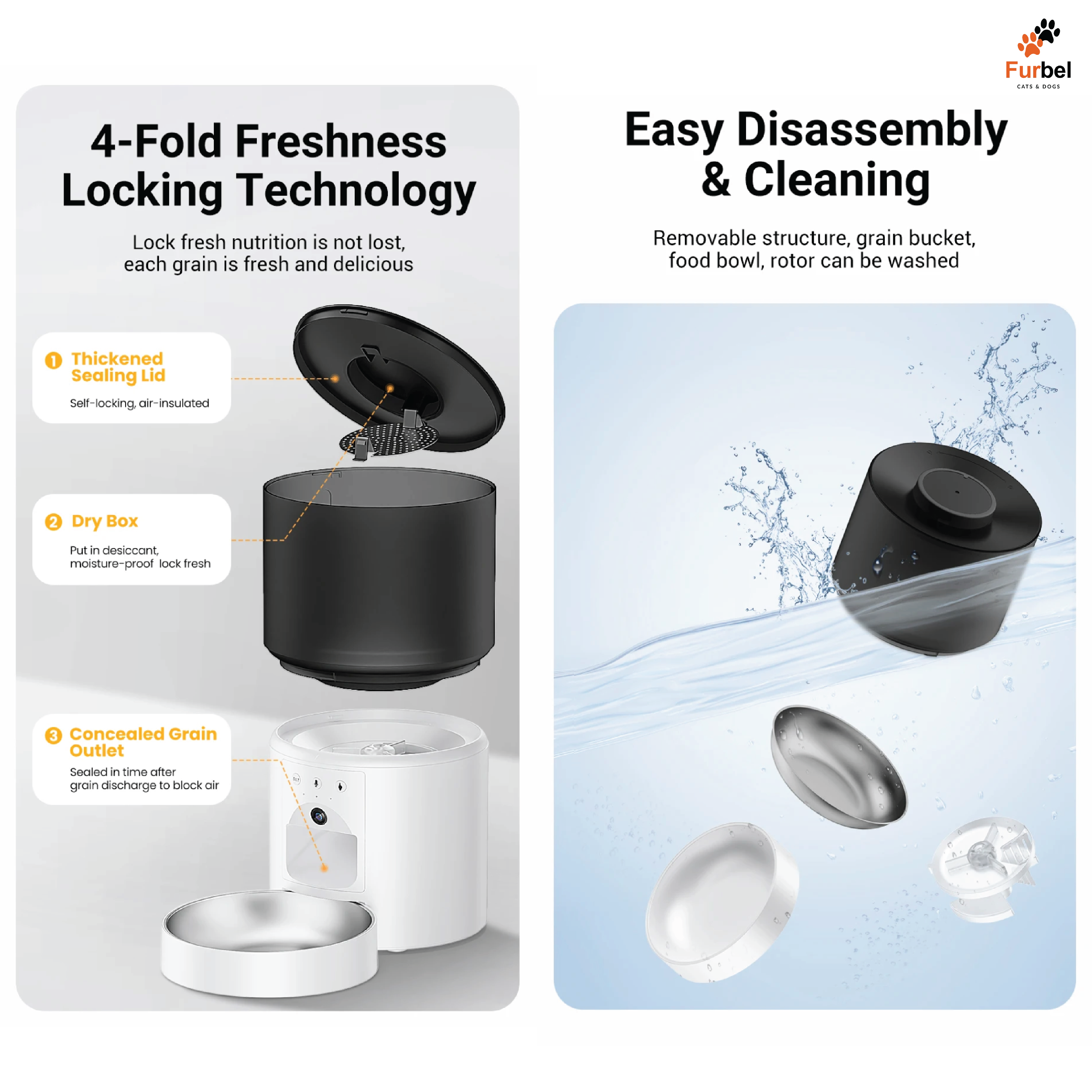 Smart Pet Feeder For Cats And Dogs