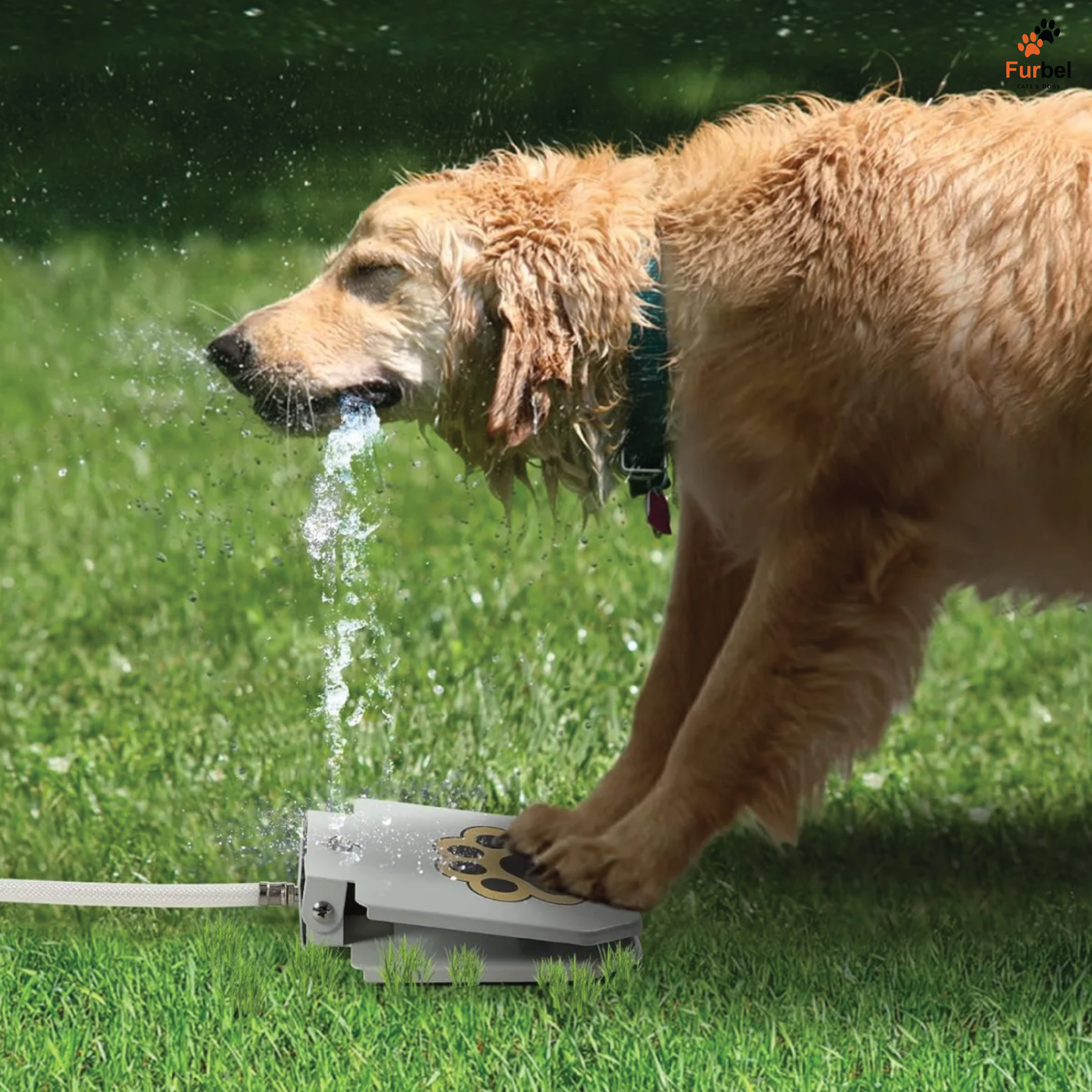 Step-On Fountain for Dogs