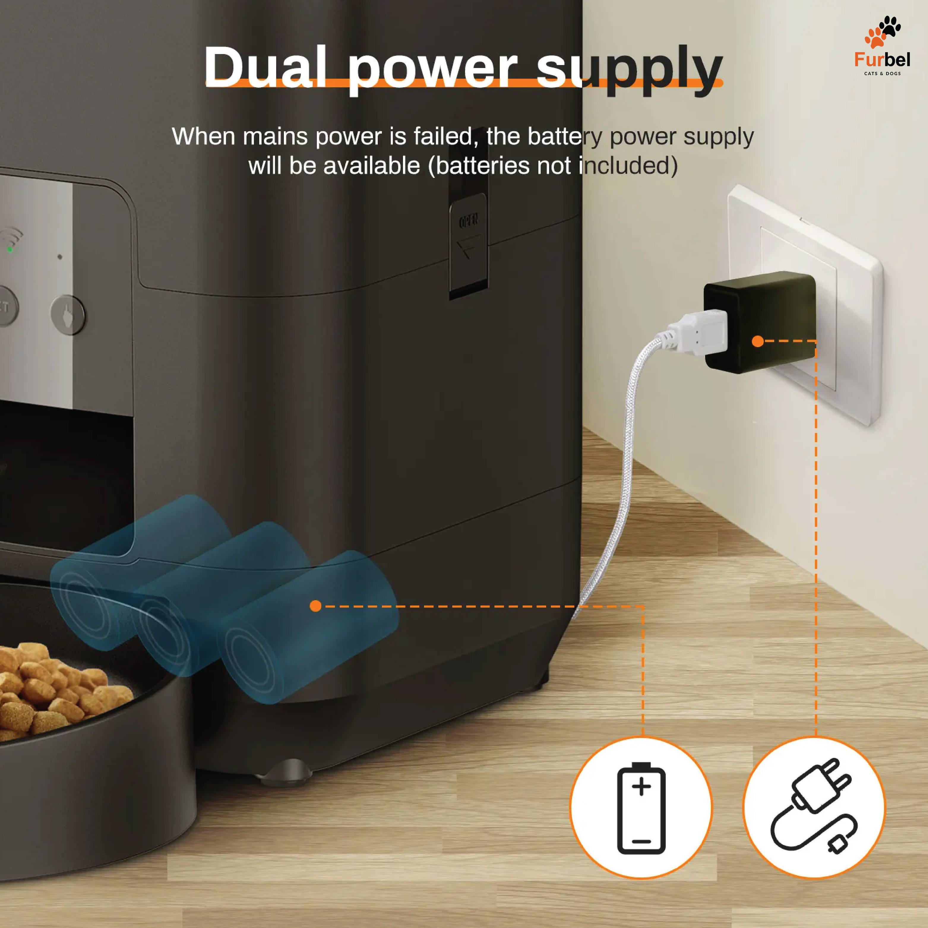 Automatic Pet Feeder For Cats And Dogs