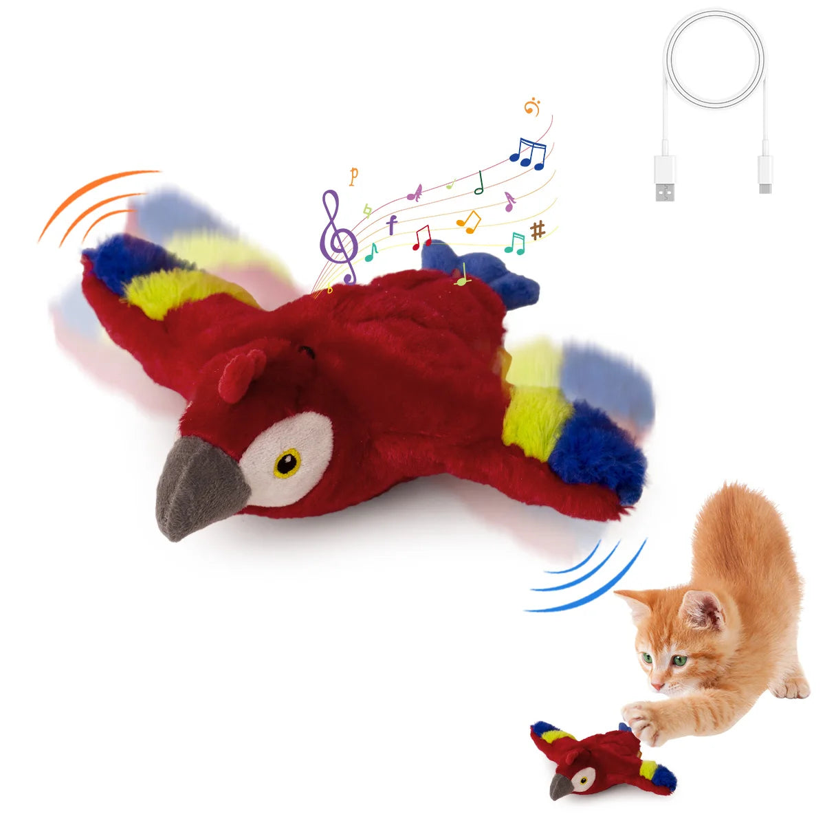 Interactive Bird Toy for Cats