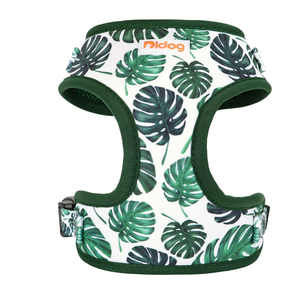 Bright Print Padded Harness For Dogs