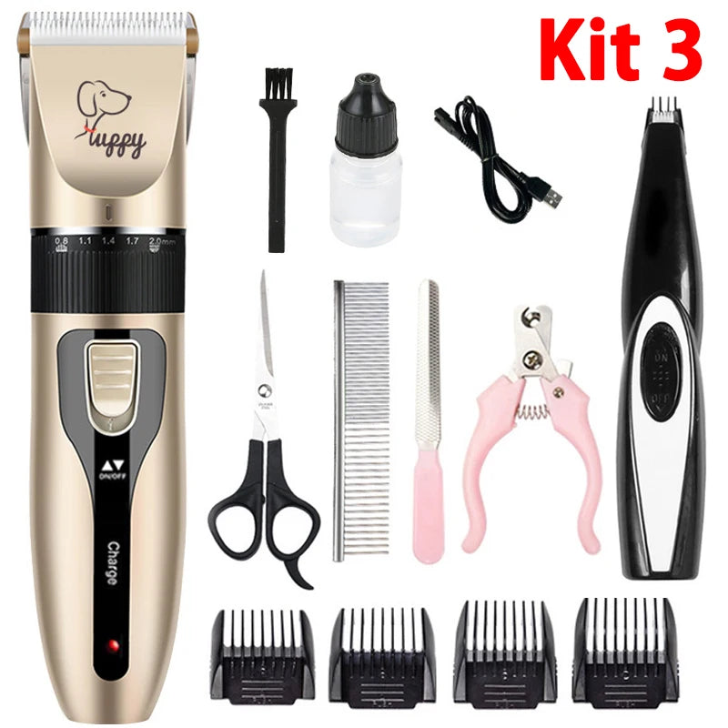 Pet Clipper Kit For Cats And Dogs