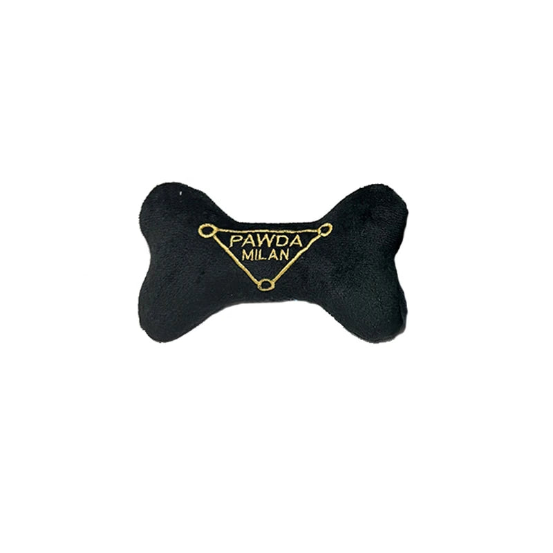 Plush Designer Squeaky Toy for Cats and Dogs