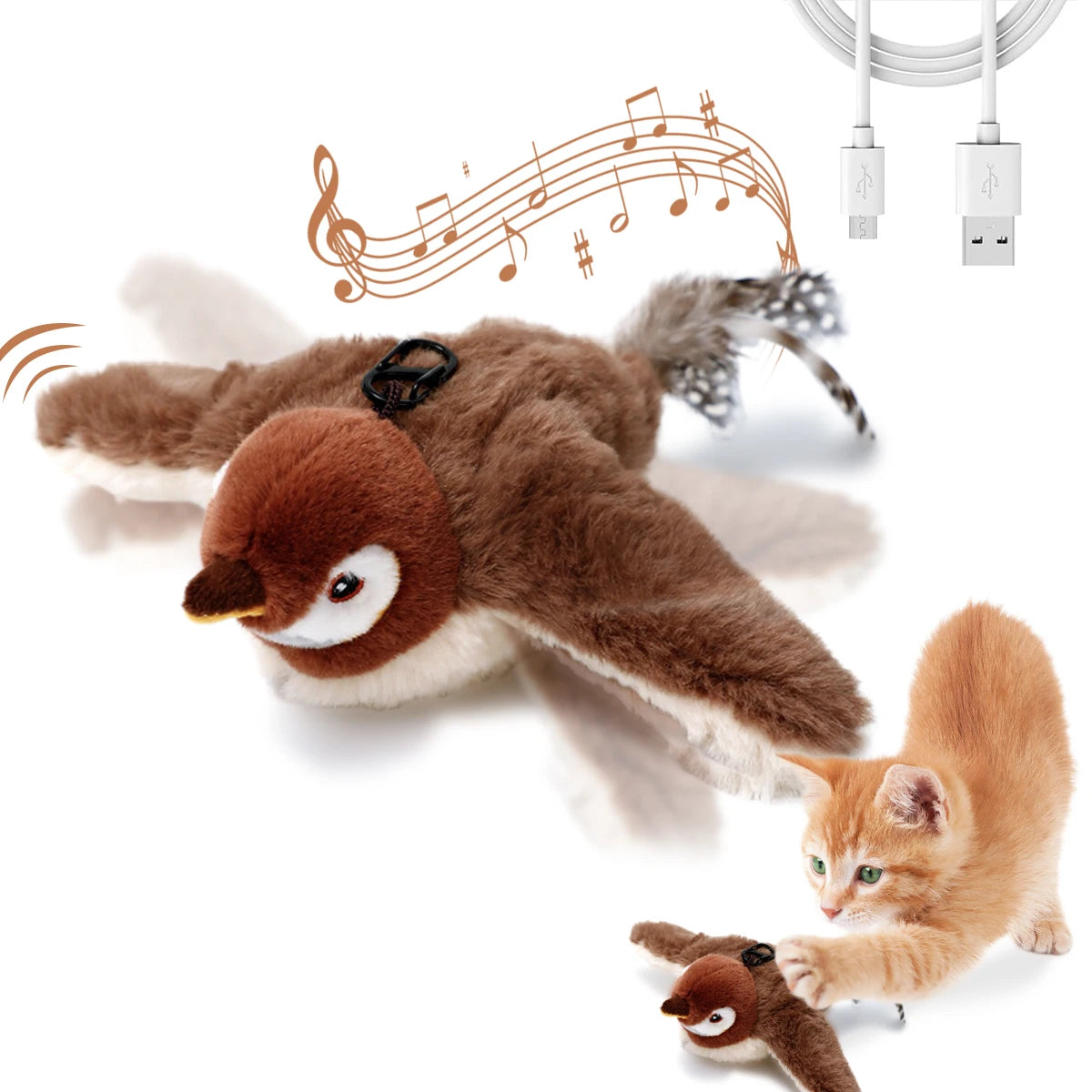 Interactive Bird Toy for Cats