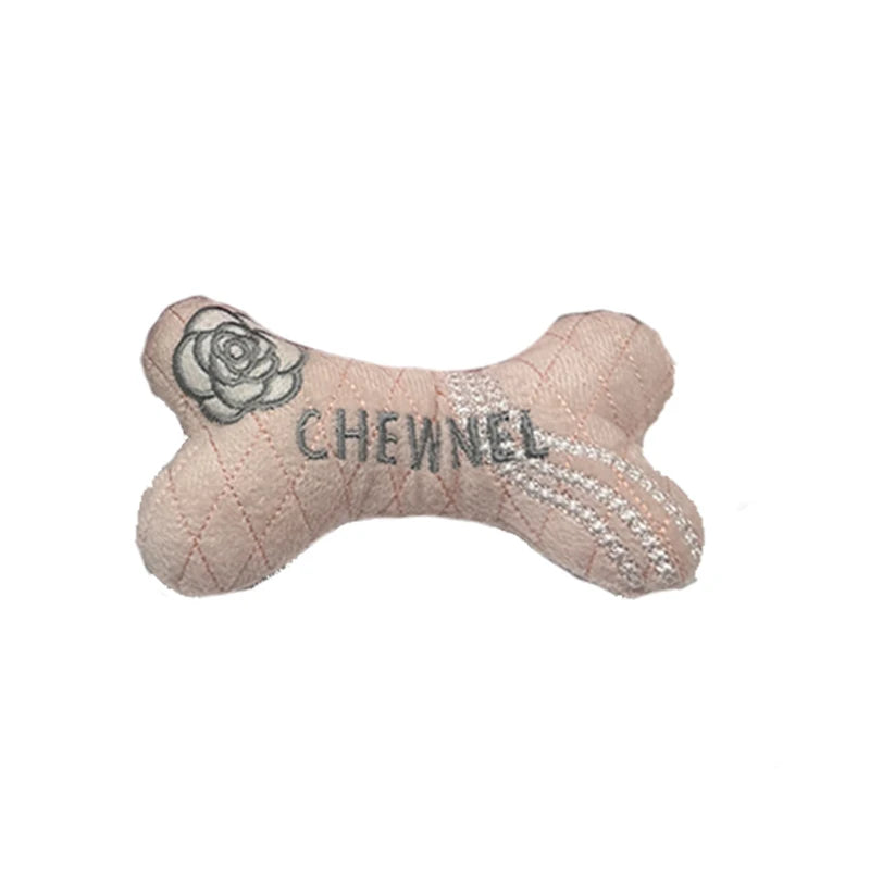 Plush Designer Squeaky Toy for Cats and Dogs