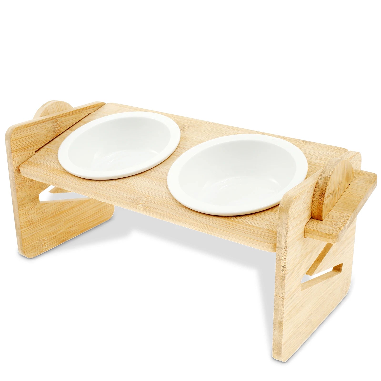 Adjustable Elevated Bowls For Cats And Dogs