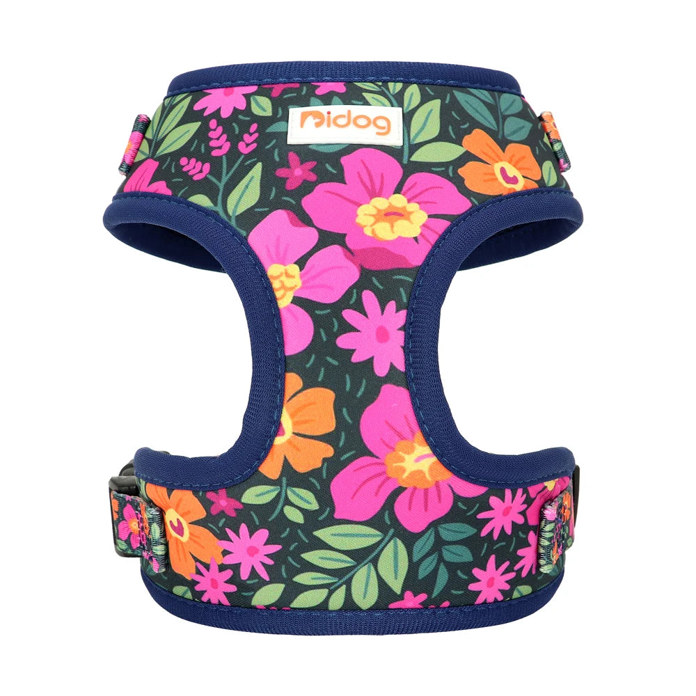 Bright Print Padded Harness For Dogs