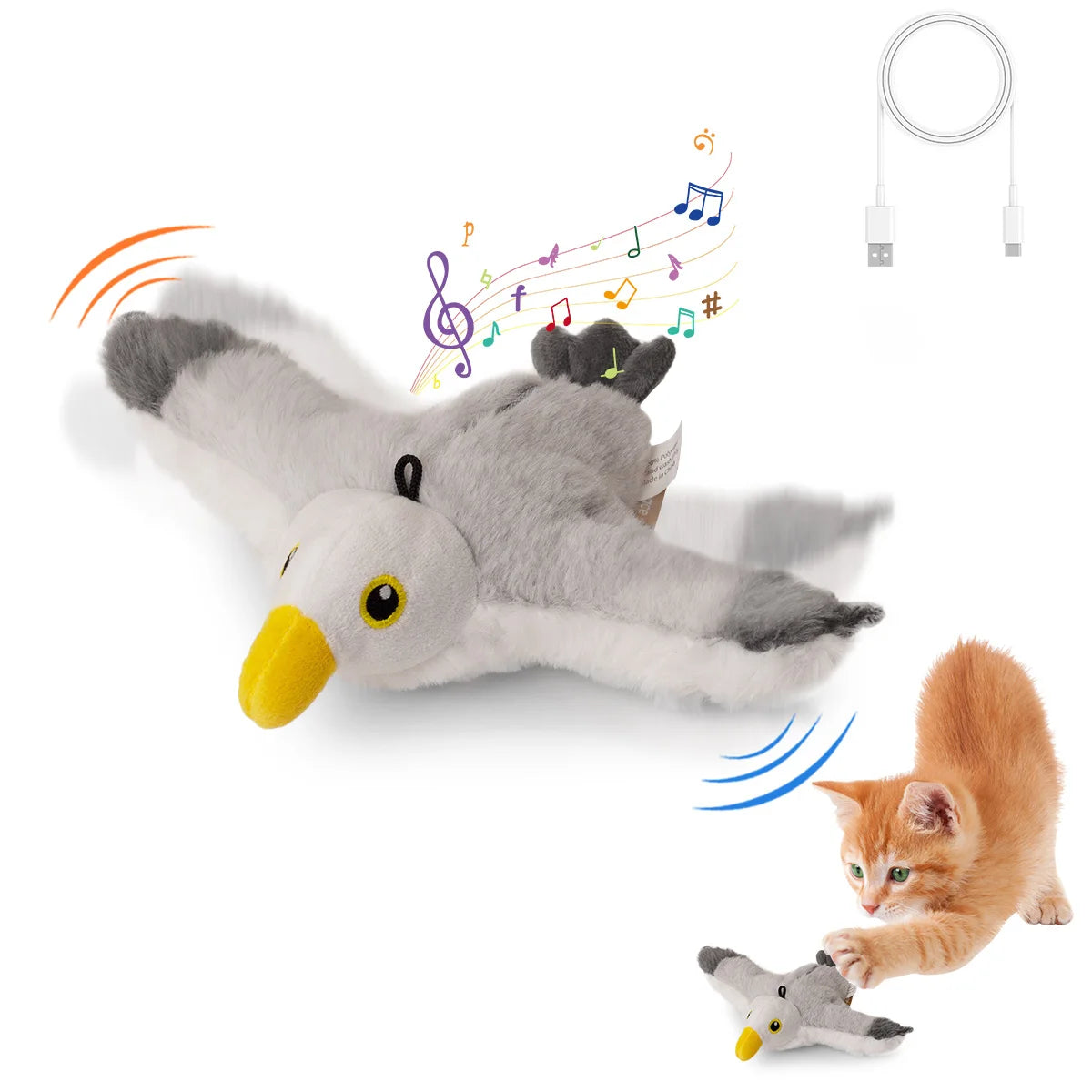 Interactive Bird Toy for Cats