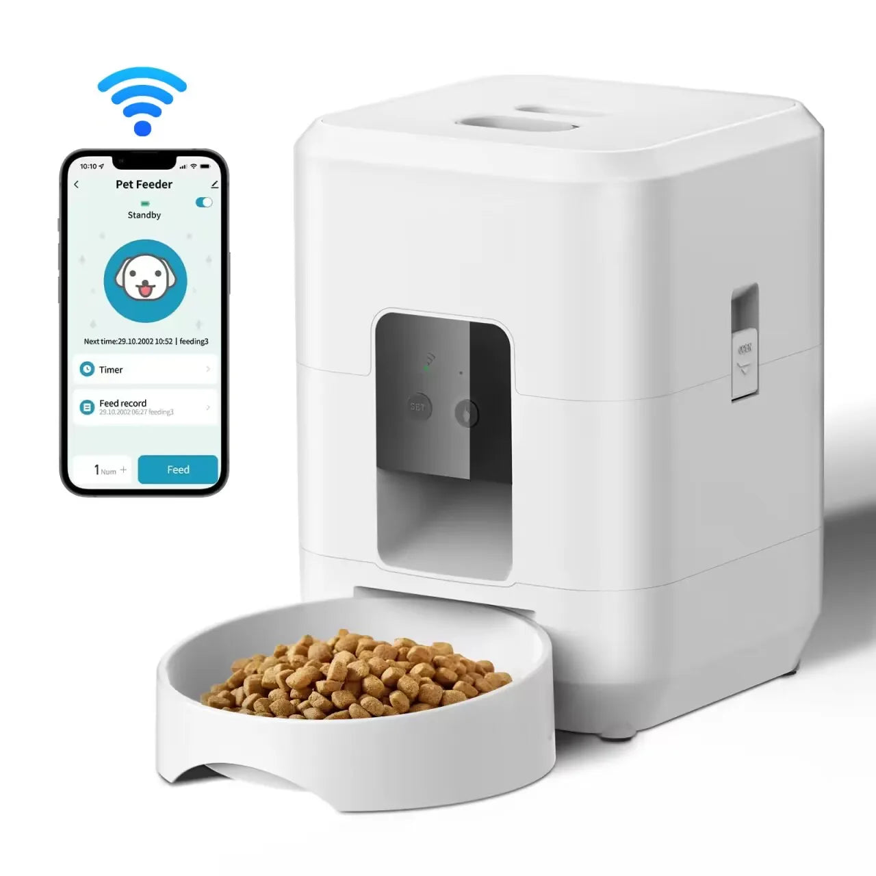 Automatic Pet Feeder For Cats And Dogs