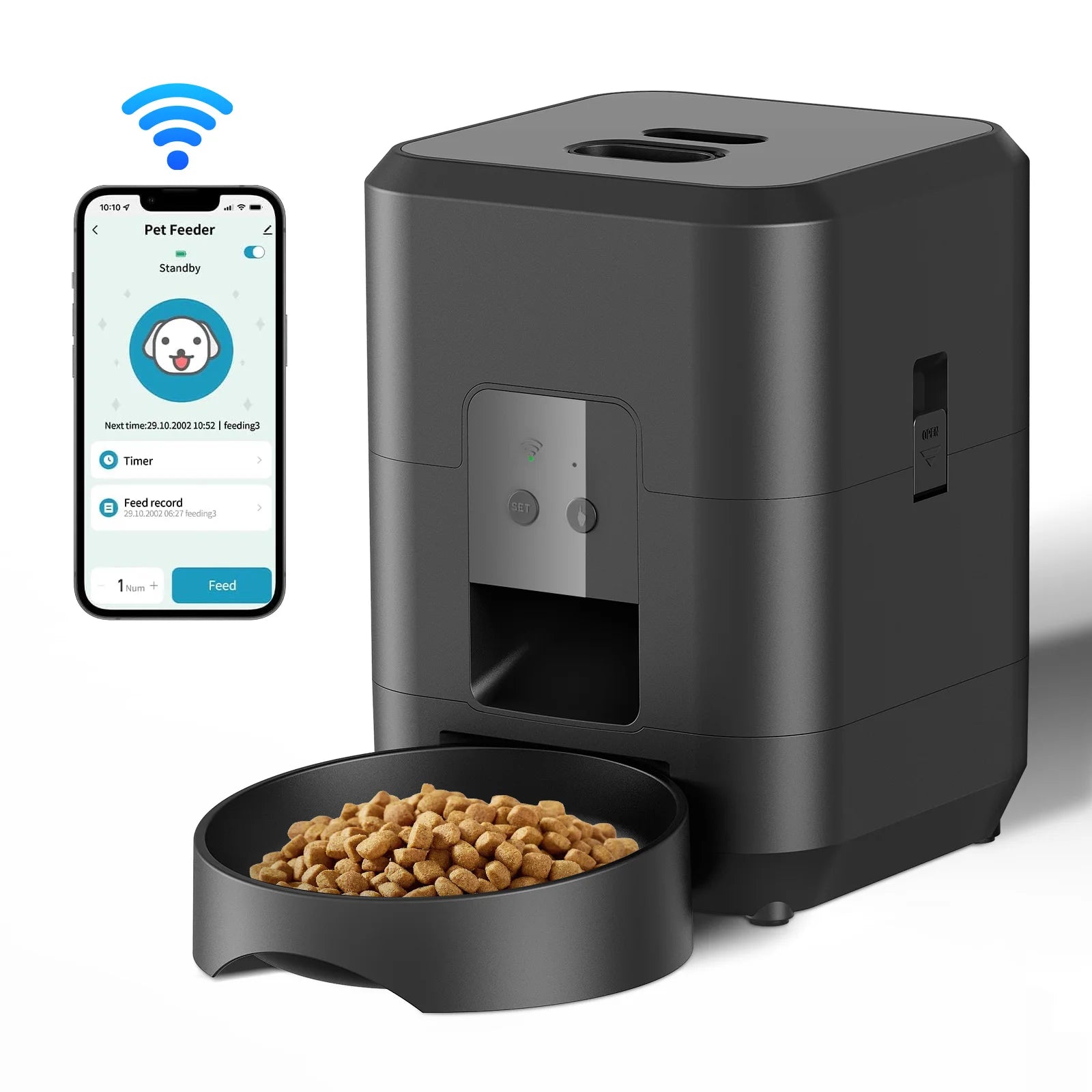Automatic Pet Feeder For Cats And Dogs