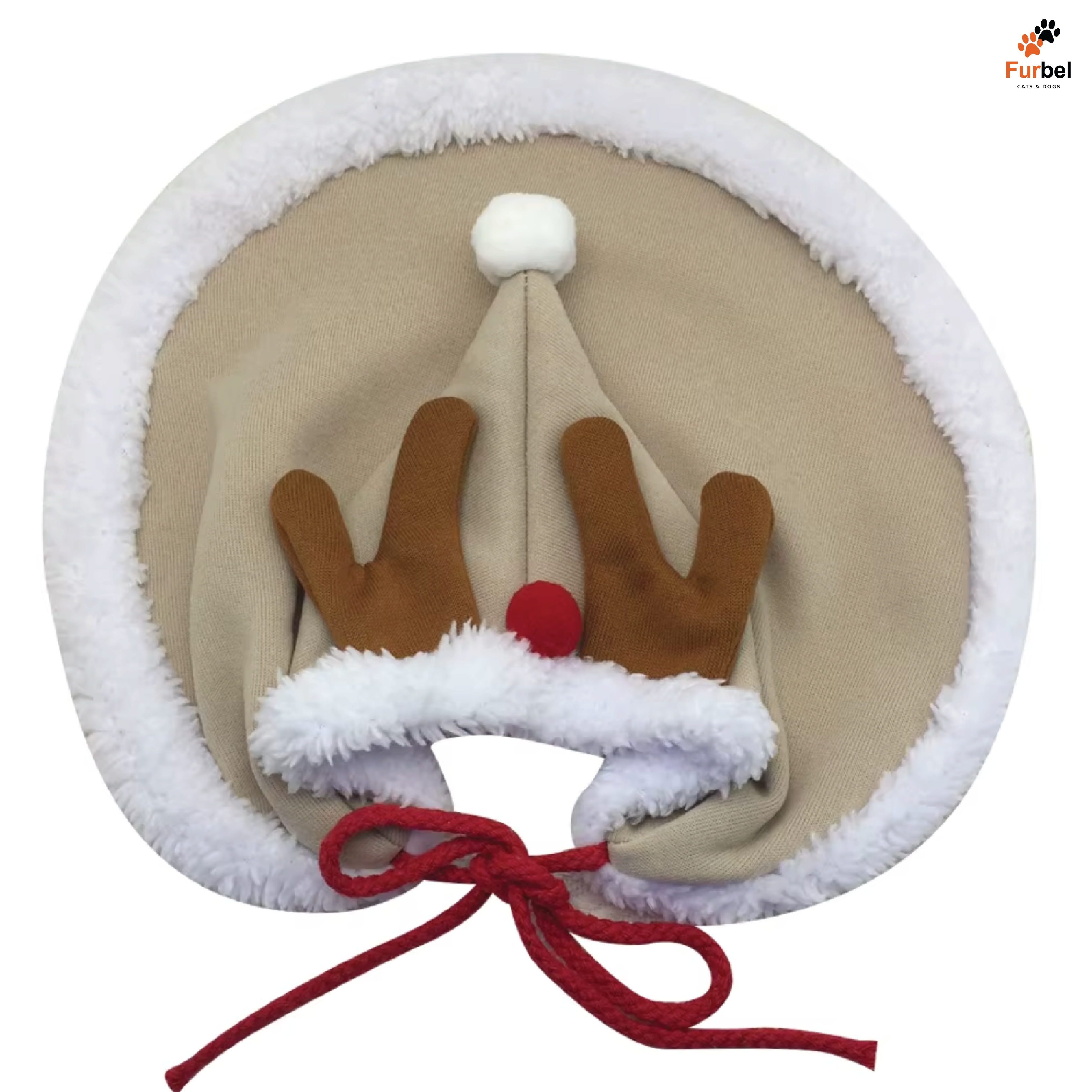 Pet Santa Costume For Small Cats & Dogs