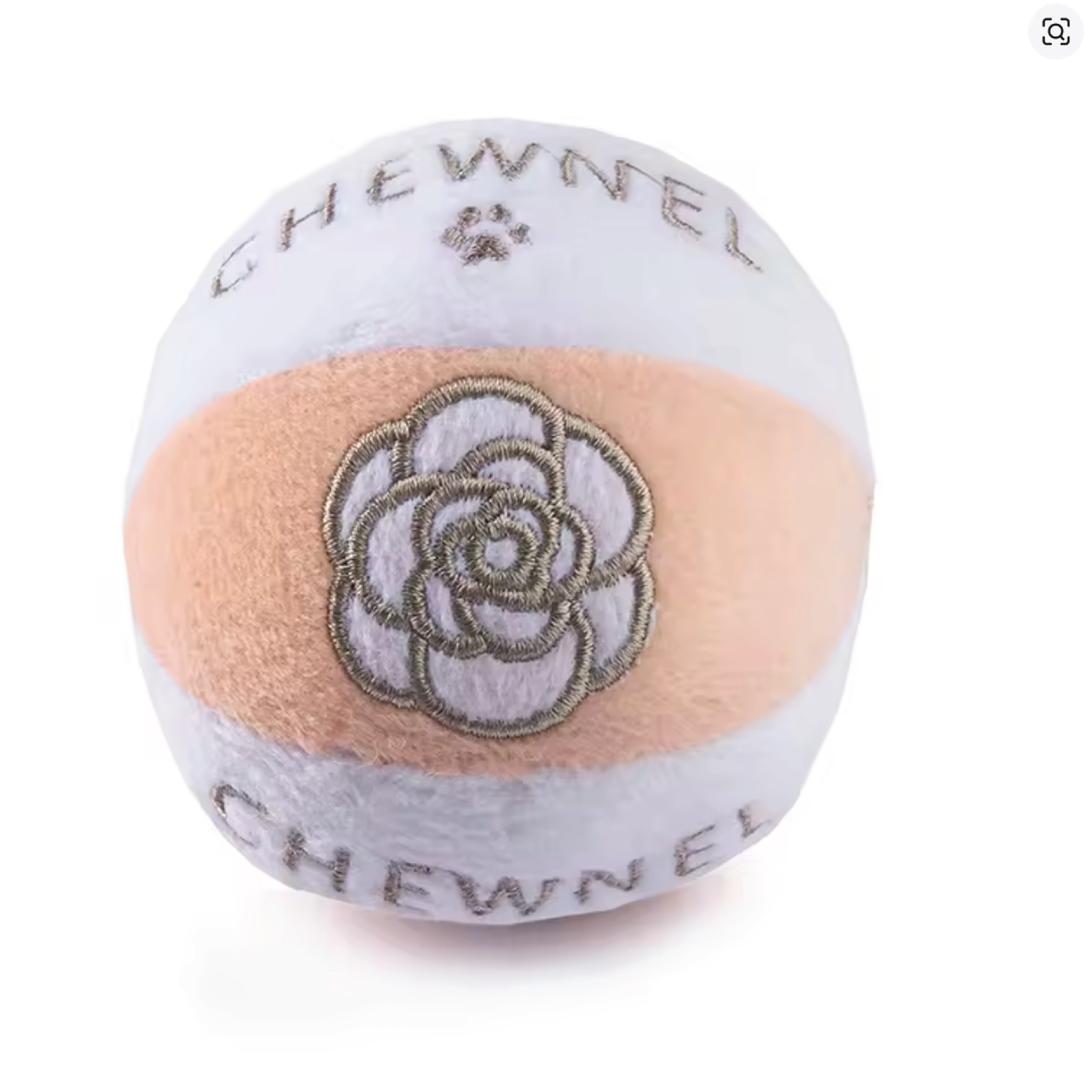 Plush Designer Squeaky Toy for Cats and Dogs