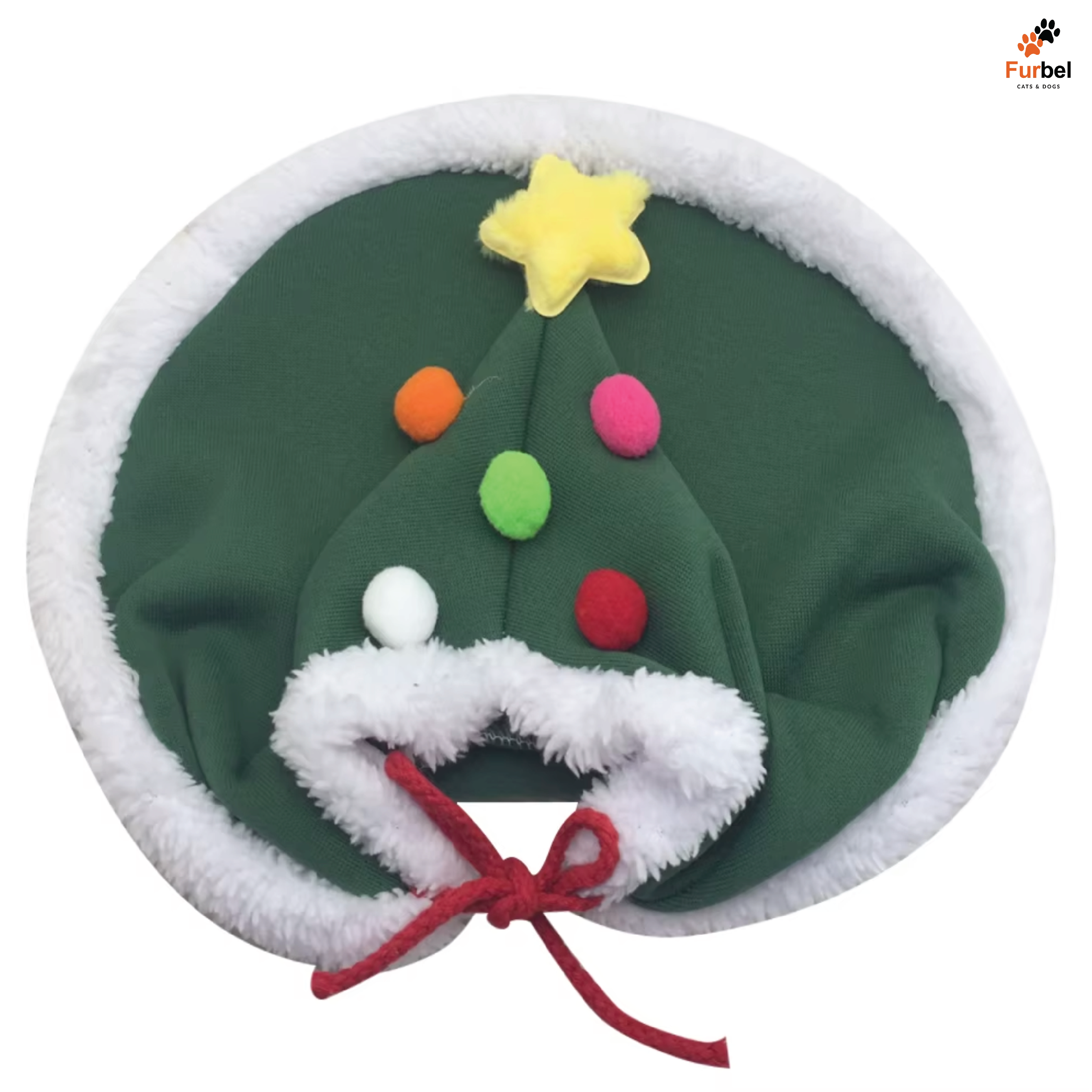 Pet Santa Costume For Small Cats & Dogs