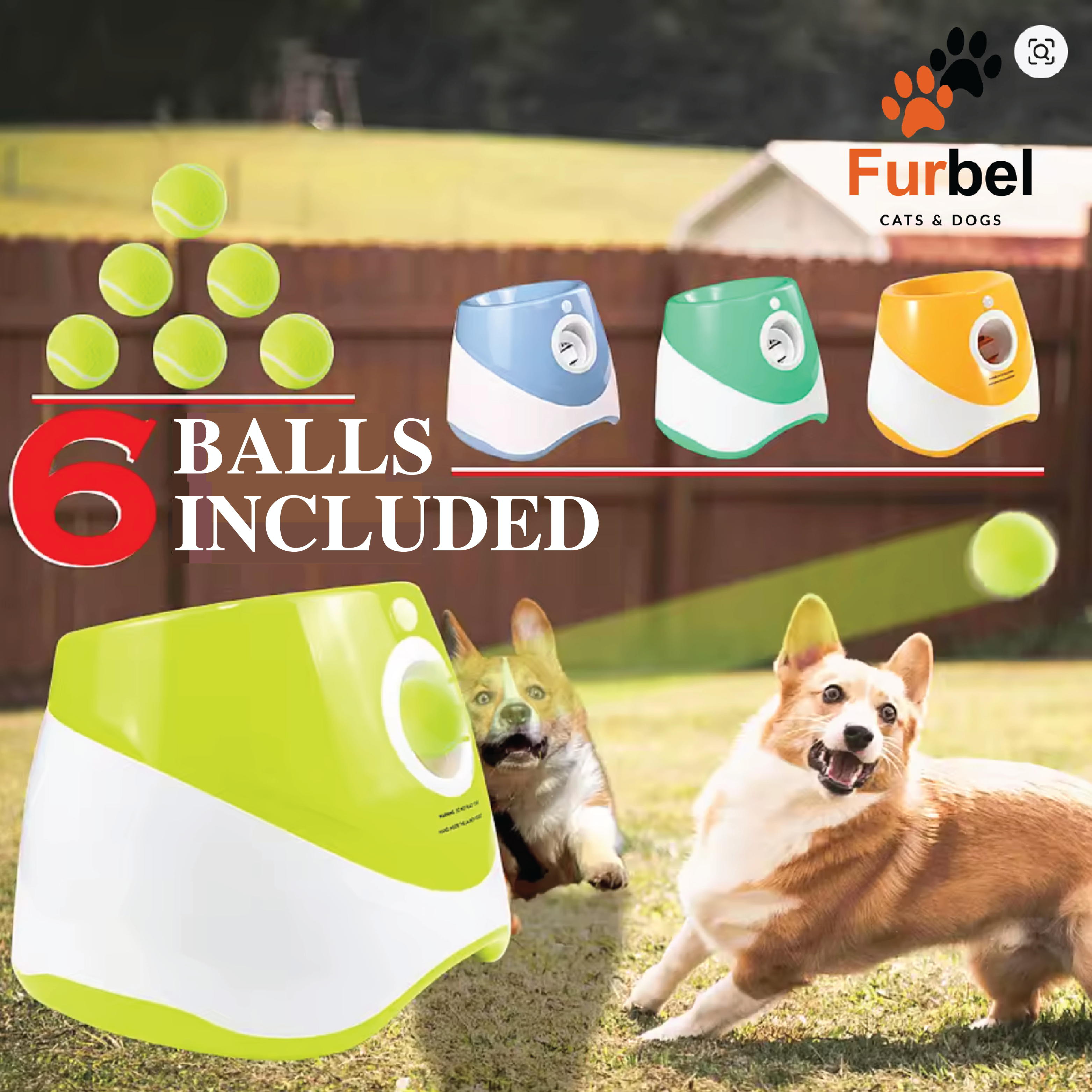 Automatic Ball Launcher Dog Toy