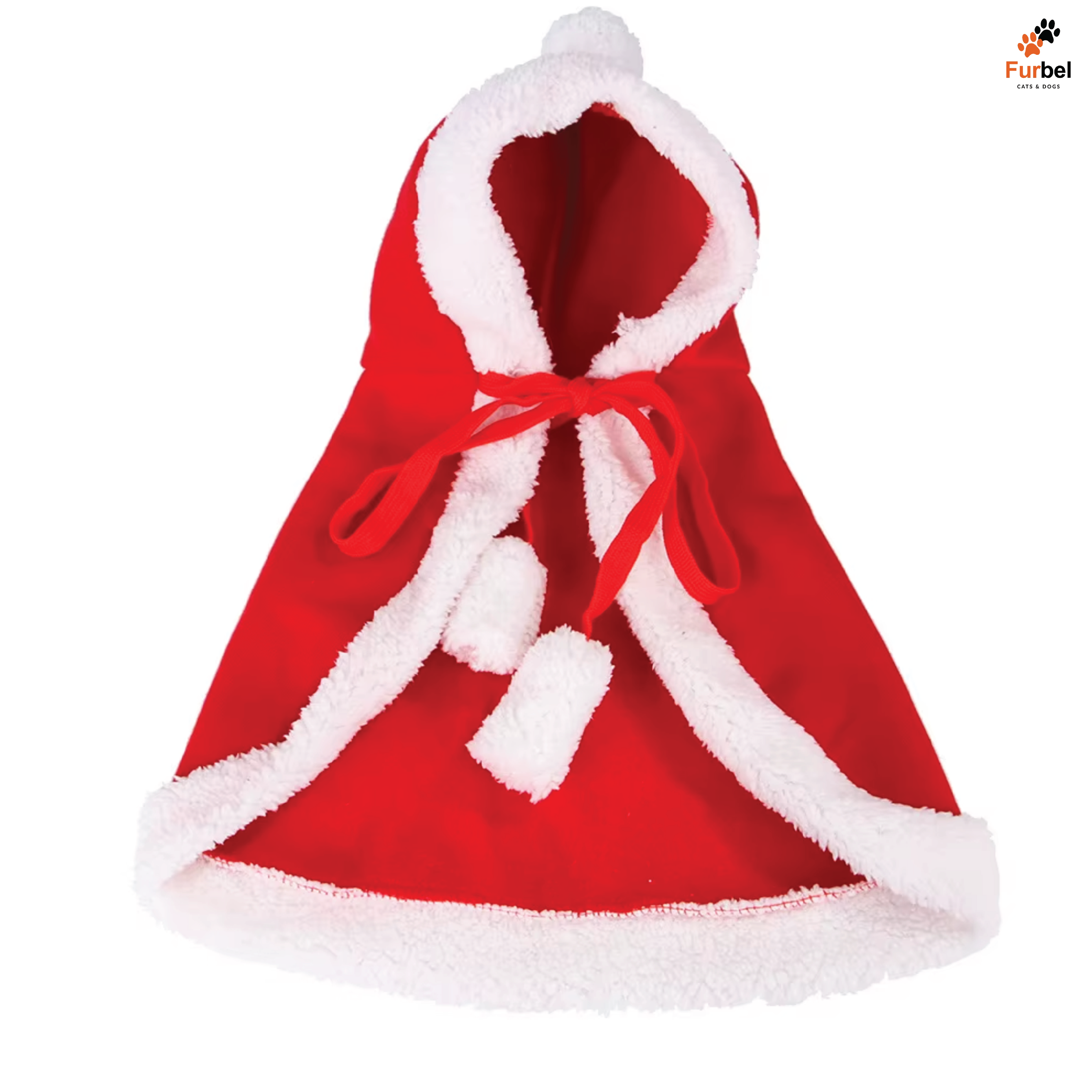 Pet Santa Costume For Small Cats & Dogs